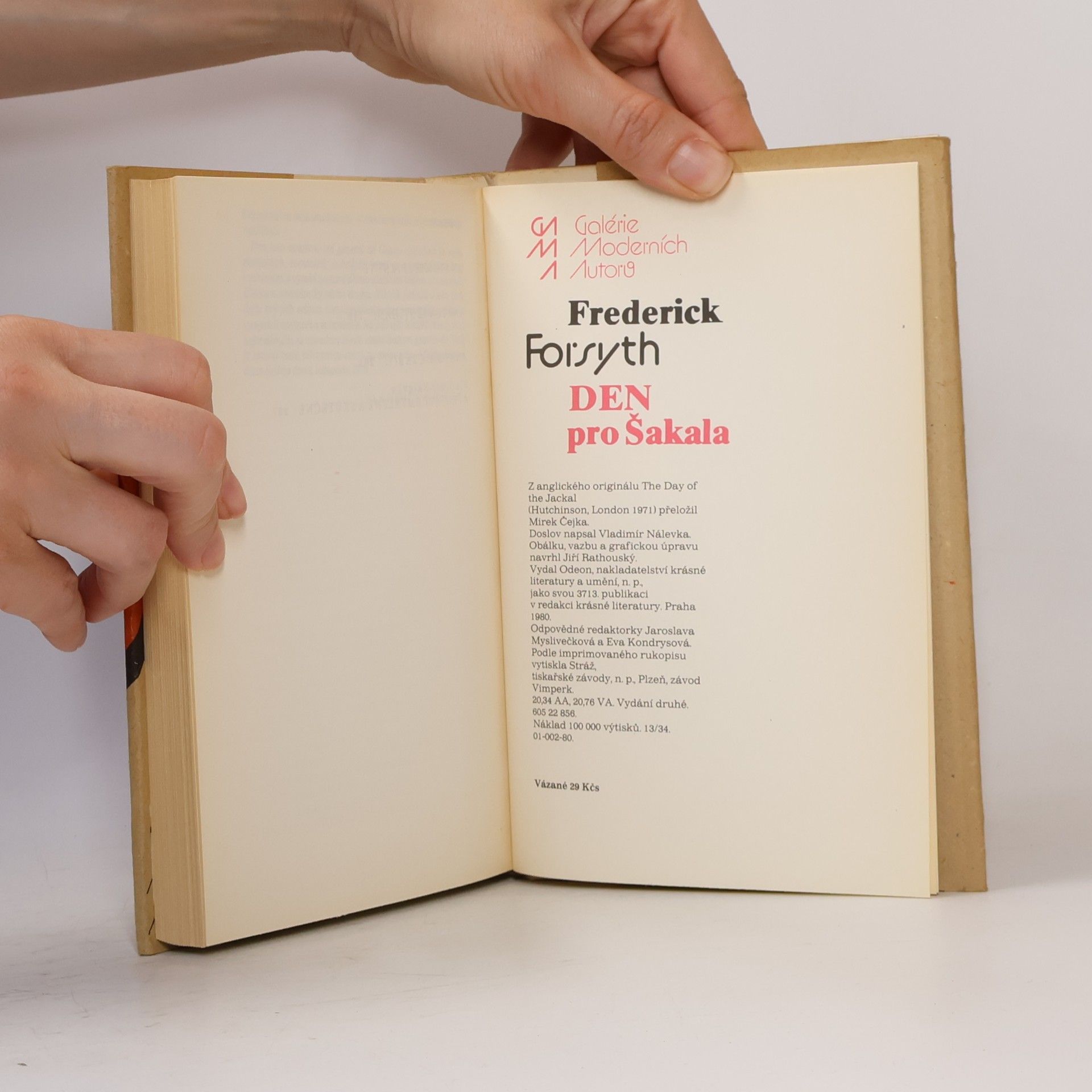 Frederick Forsyth Den pro Šakala
