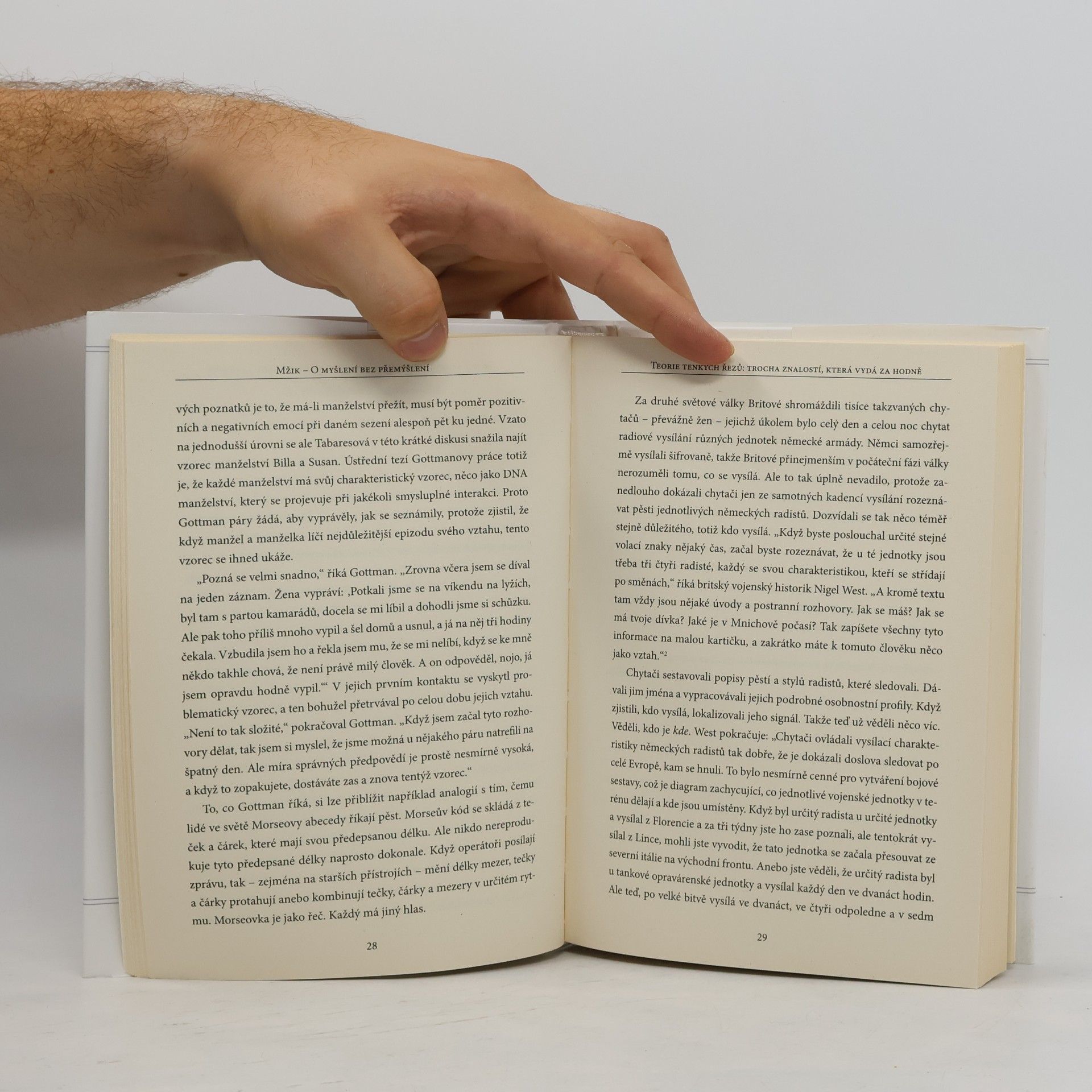 Malcolm Gladwell Mžik: O myšlení bez přemýšlení