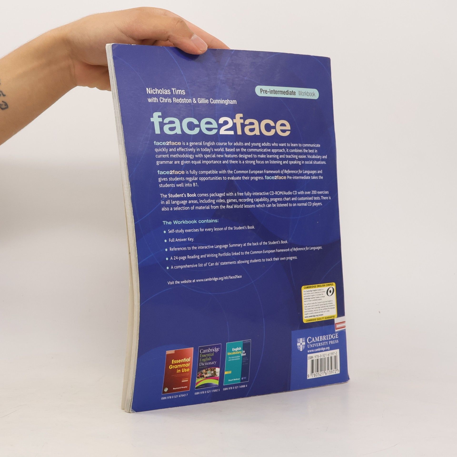 Nicholas Tims Face2face: Pre-intermediate: Workbook