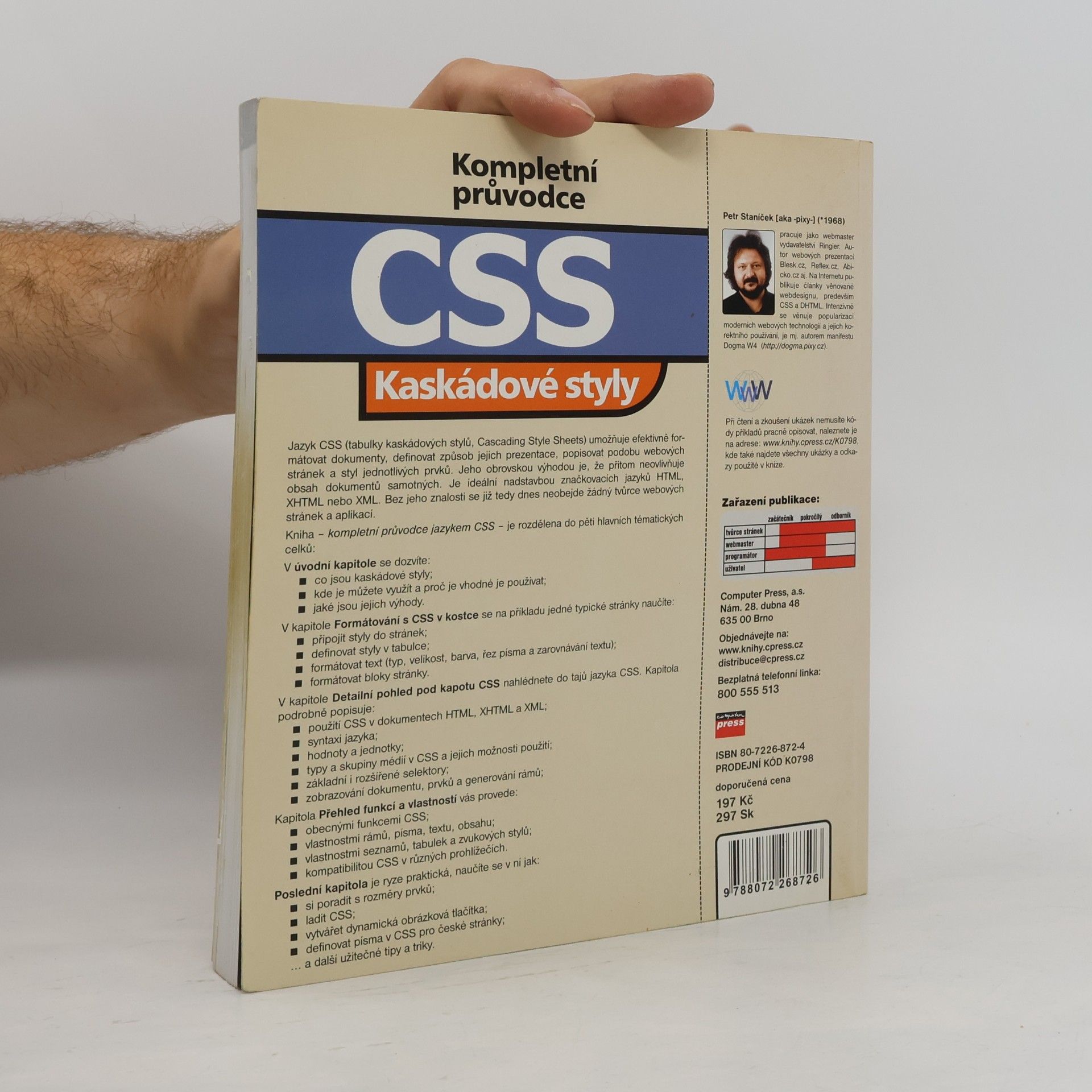 Petr Staníček CSS: Kaskádové styly