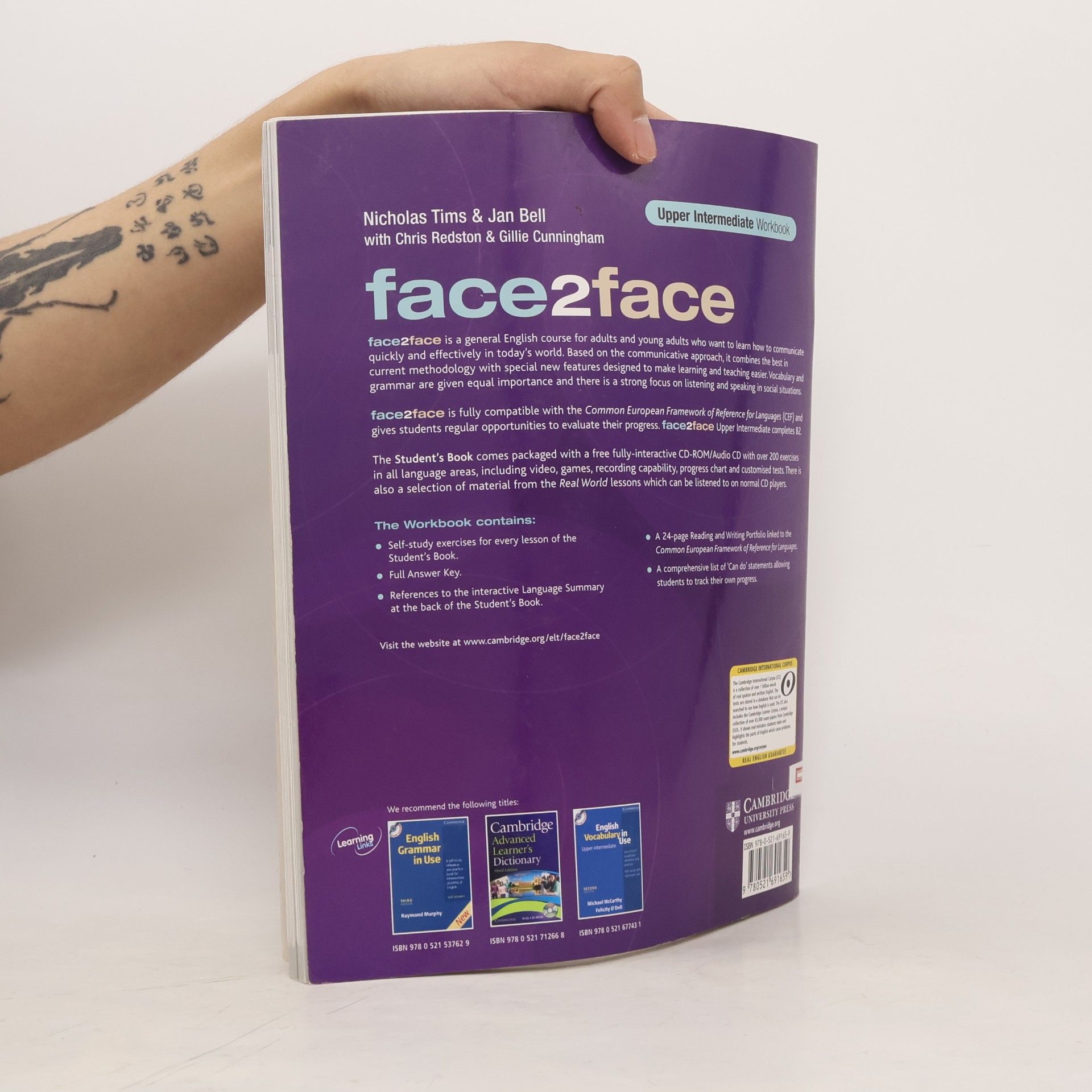 Kolektiv autorů Face2face : Upper Intermediate Workbook