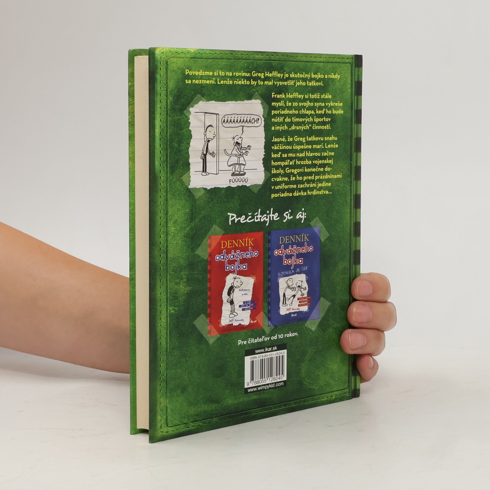Jeff Kinney Denník odvážného bojka - Posledná kvapka