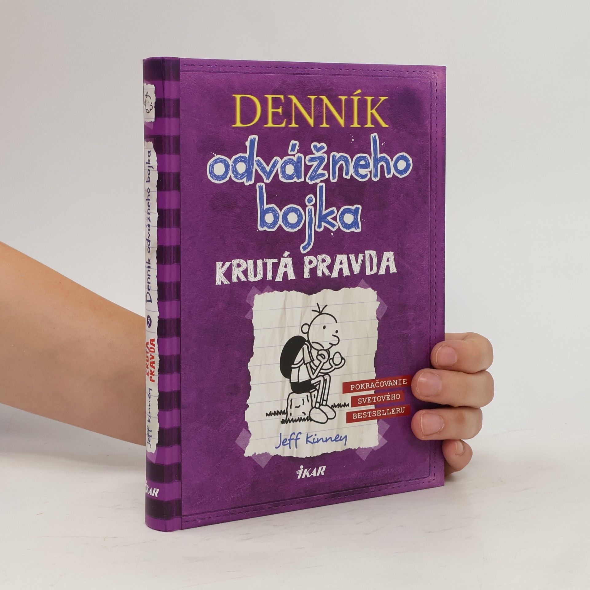 Jeff Kinney Denník odvážneho bojka 5. Krutá pravda