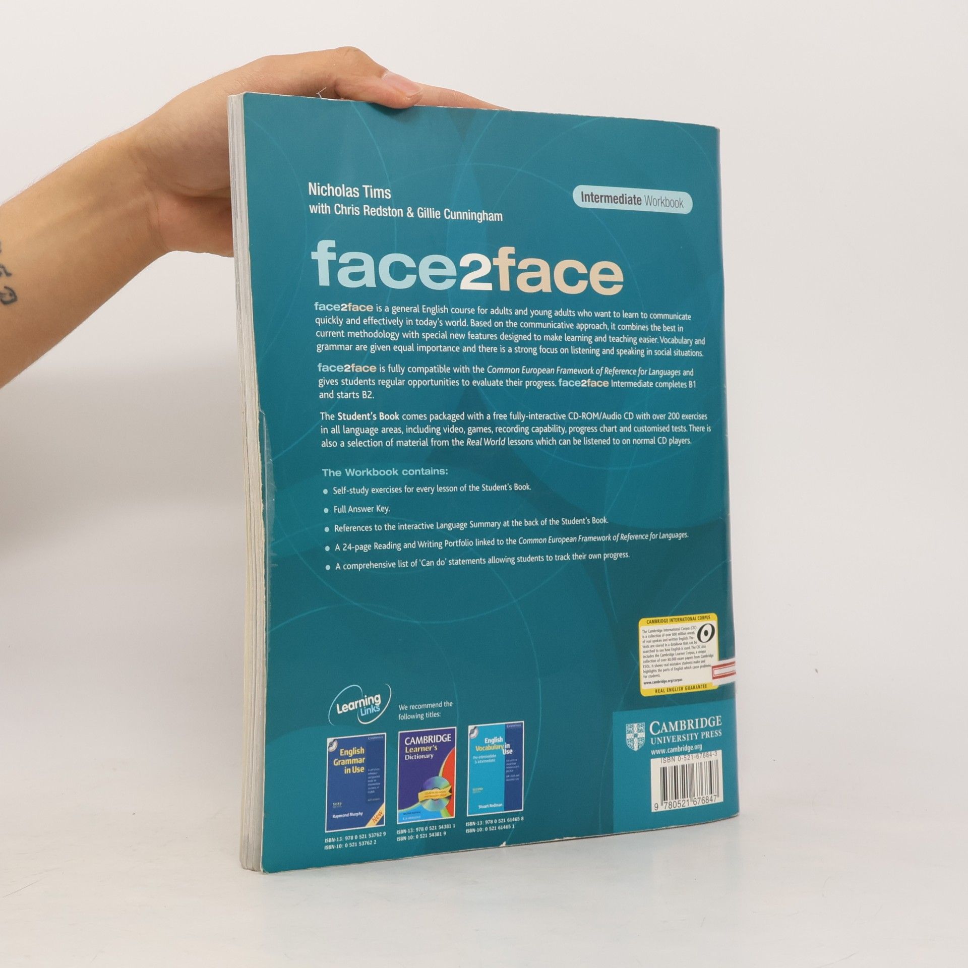 Nicholas Tims Face2face. Intermediate. Workbook