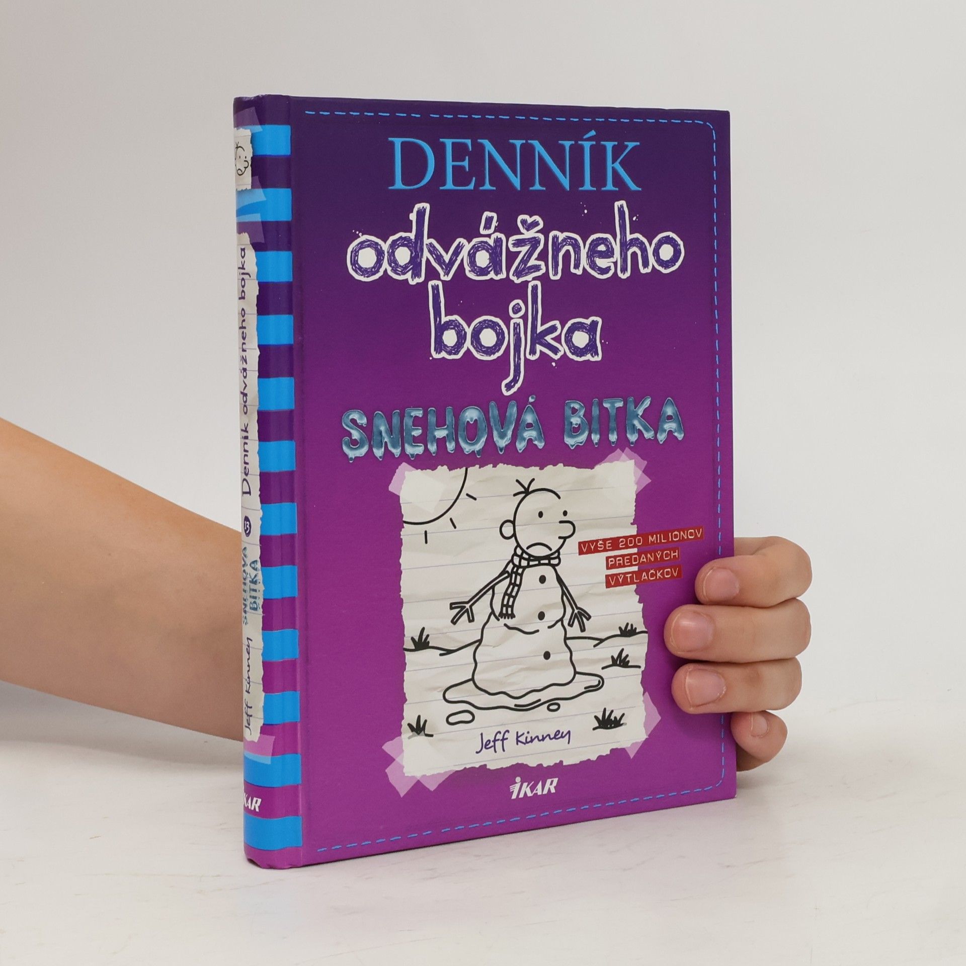 Jeff Kinney Denník odvážneho bojka 13. Snehová bitka