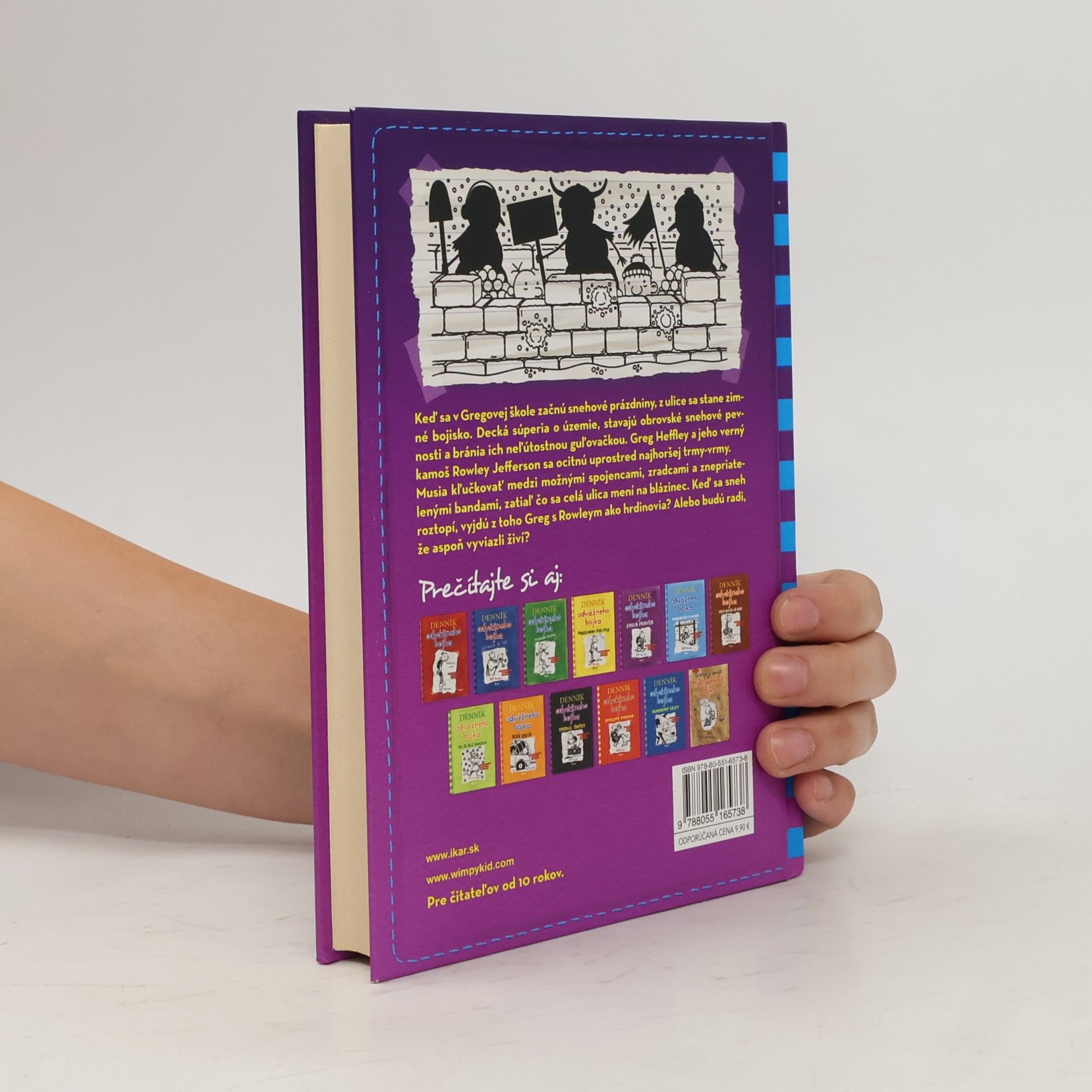 Jeff Kinney Denník odvážneho bojka 13. Snehová bitka