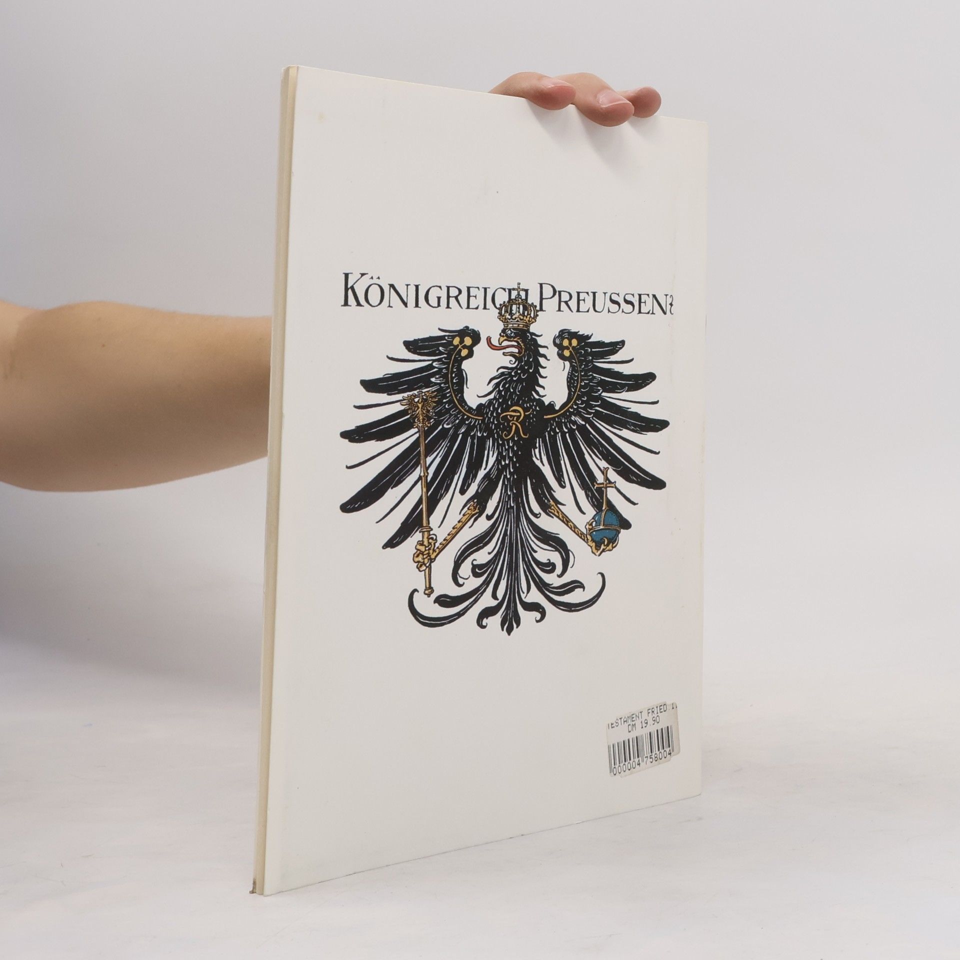 kolektiv Persönliches Testament Friedrichs II., König von Preußen