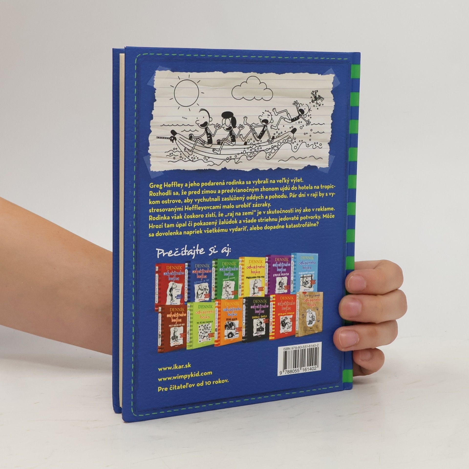 Jeff Kinney Denník odvážneho bojka 12. Rodinný úlet
