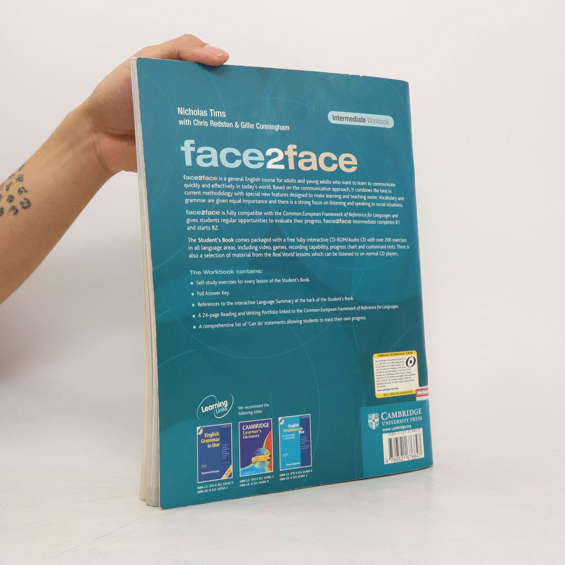Nicholas Tims Face2face. Intermediate. Workbook