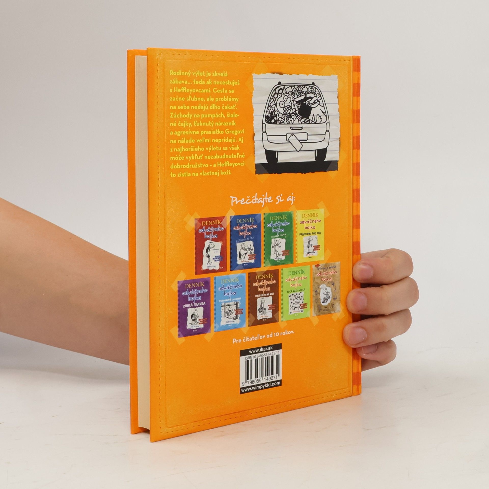 Jeff Kinney Denník odvážneho bojka 9. Dlhá cesta
