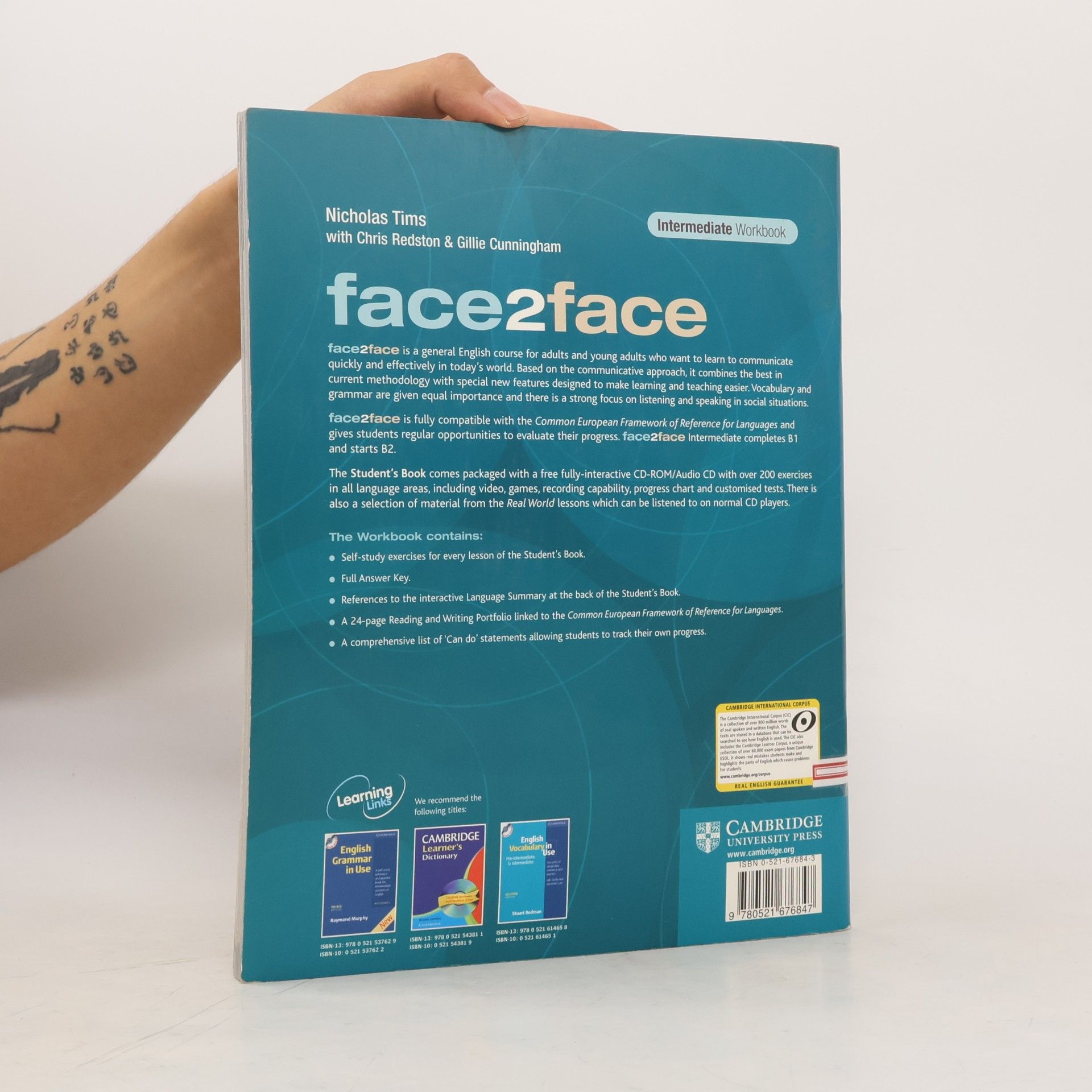 Nicholas Tims Face2face. Intermediate. Workbook