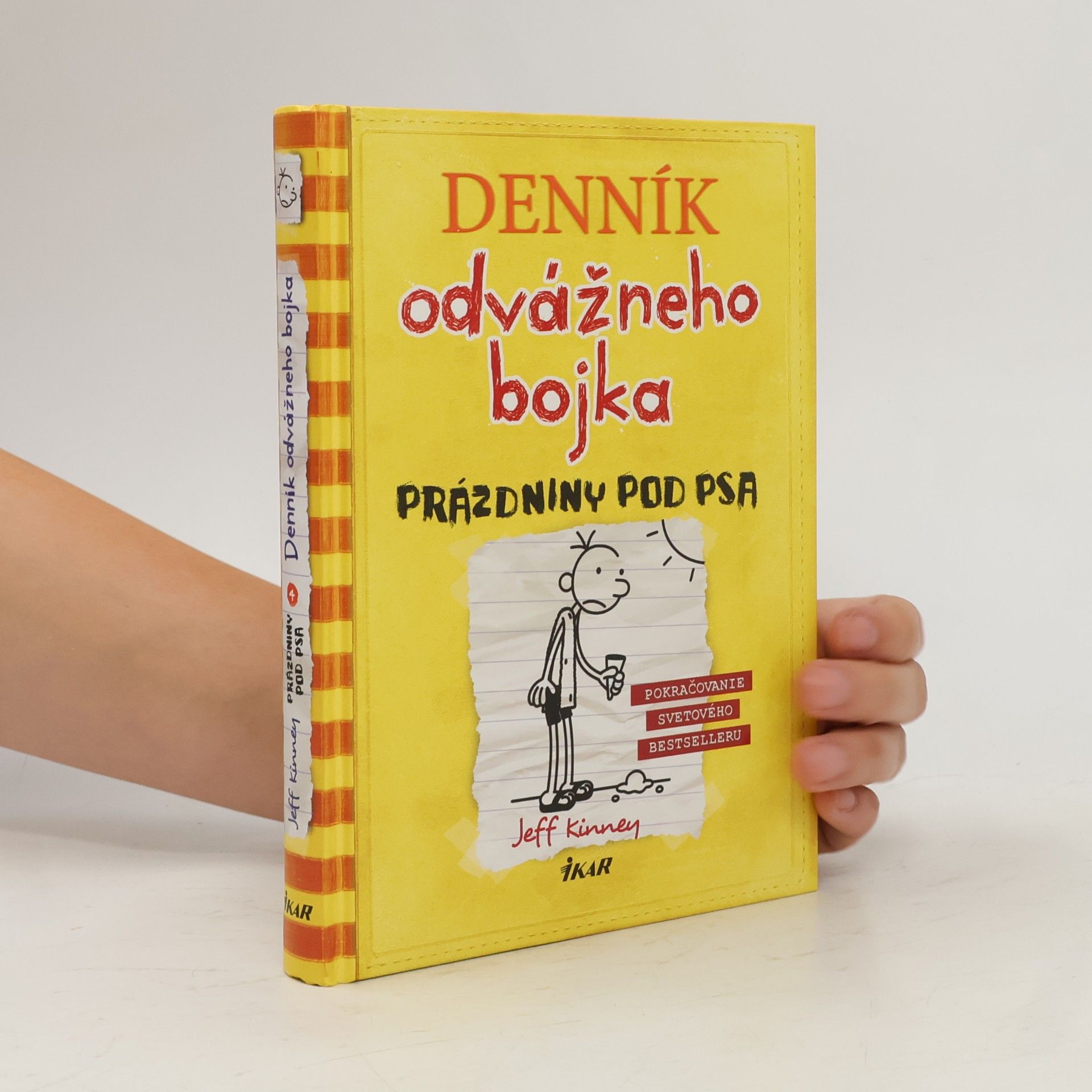 Jeff Kinney Denník odvážneho bojka 4: Prázdniny pod psa