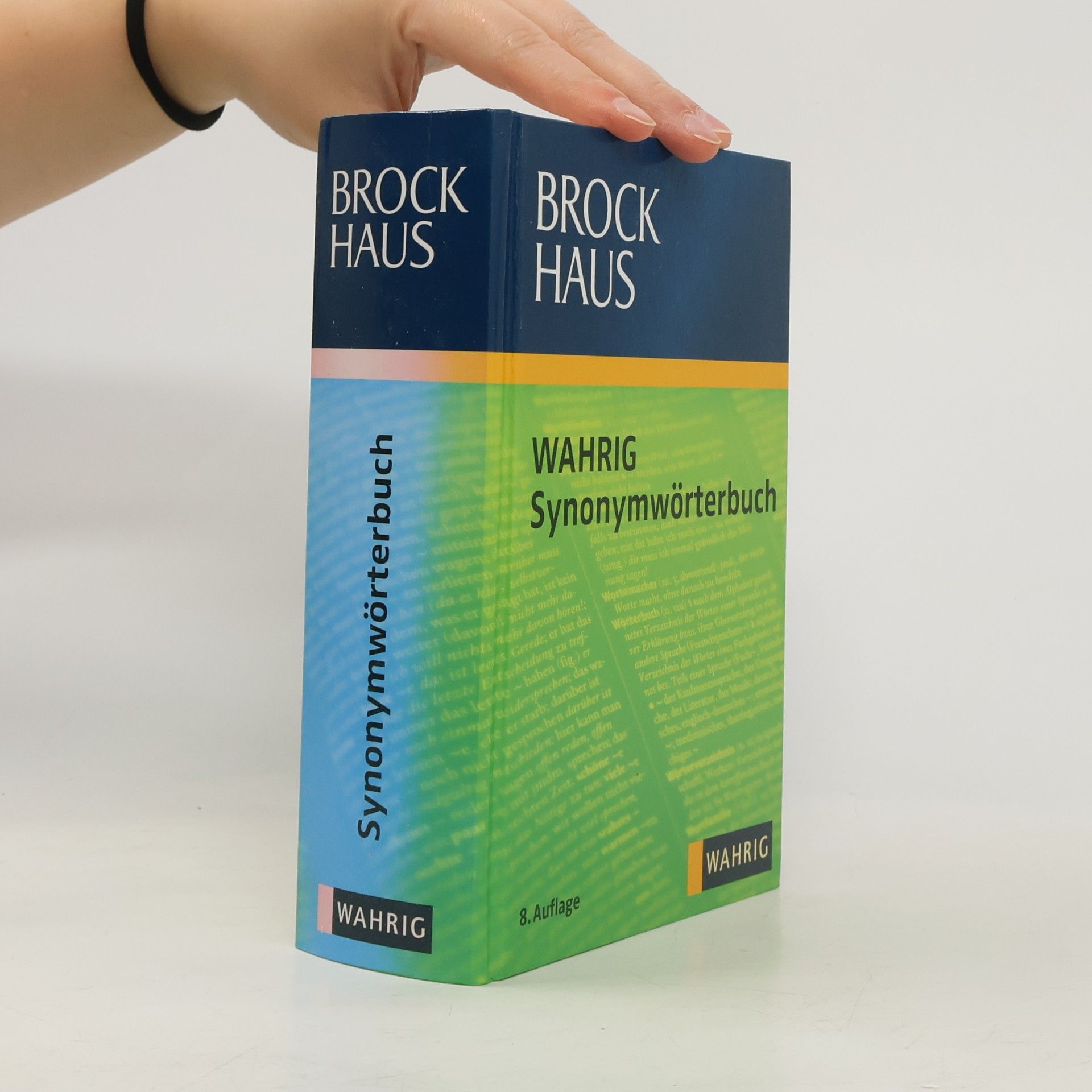 Brockhaus Wahrig Synonymwörterbuch