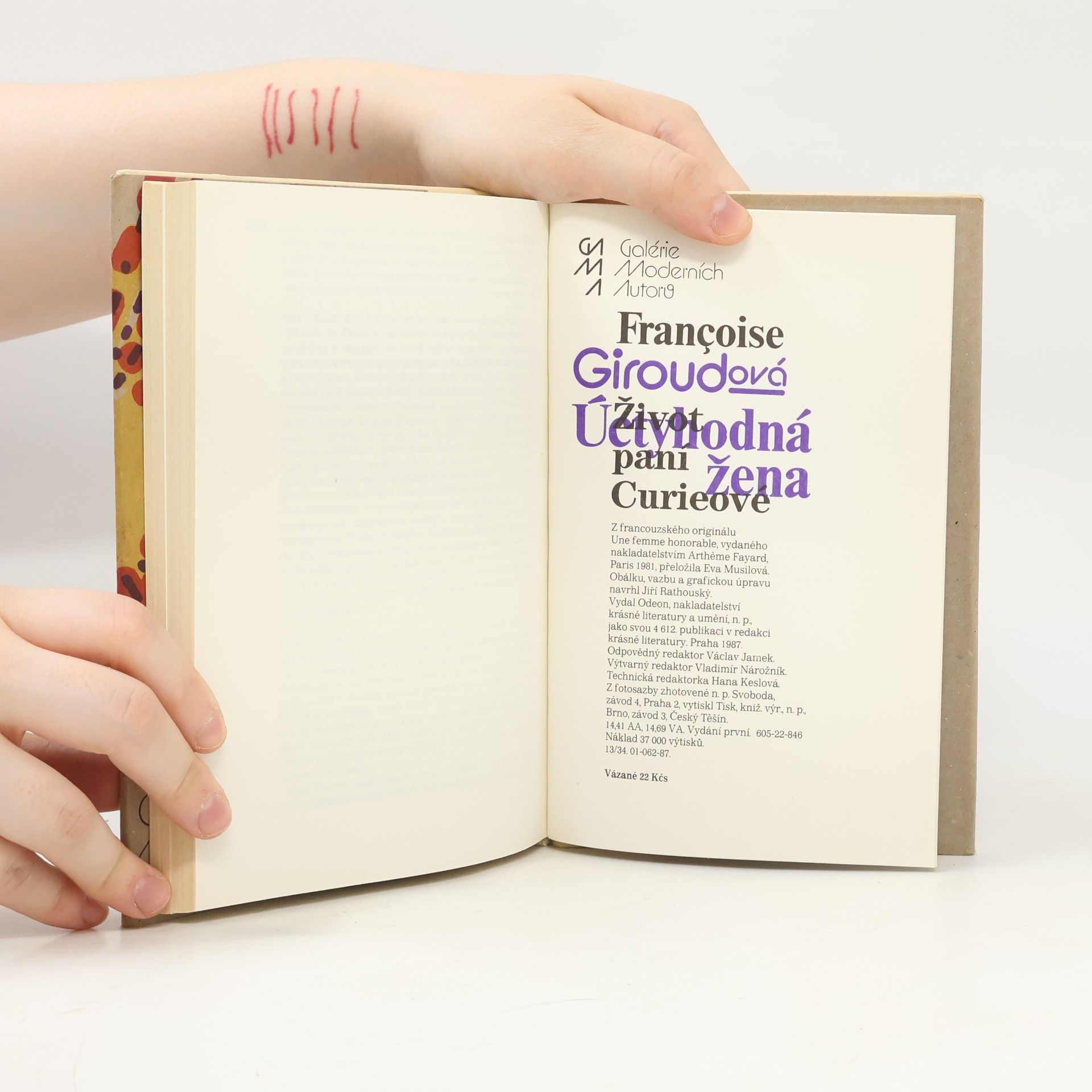 Françoise Giroud Úctyhodná žena. Život paní Curieové