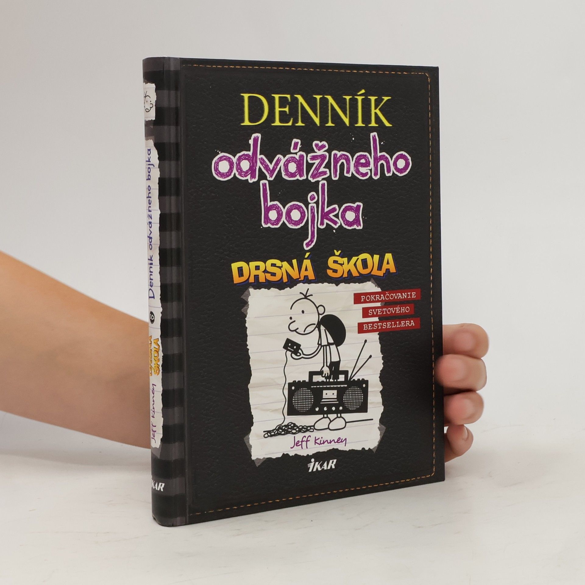 Jeff Kinney Denník odvážneho bojka 10. Drsná škola