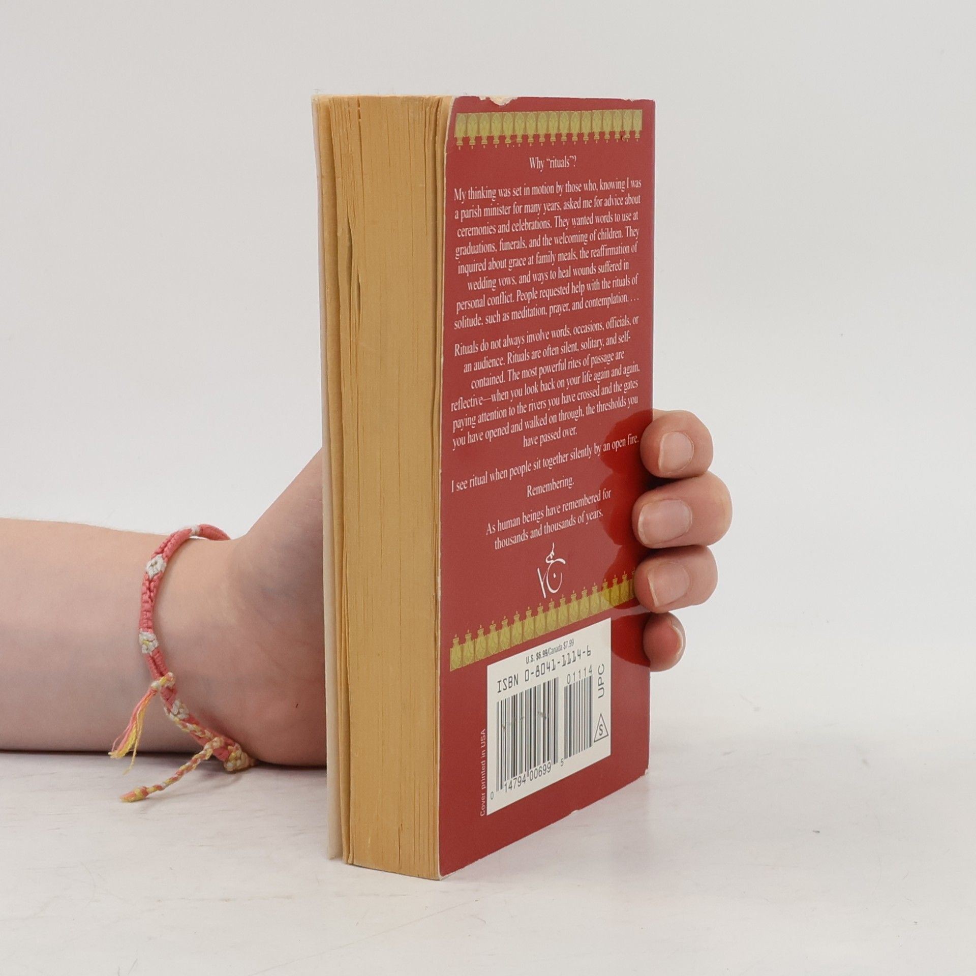 Robert Fulghum From beginning to end. The rituals of our lives