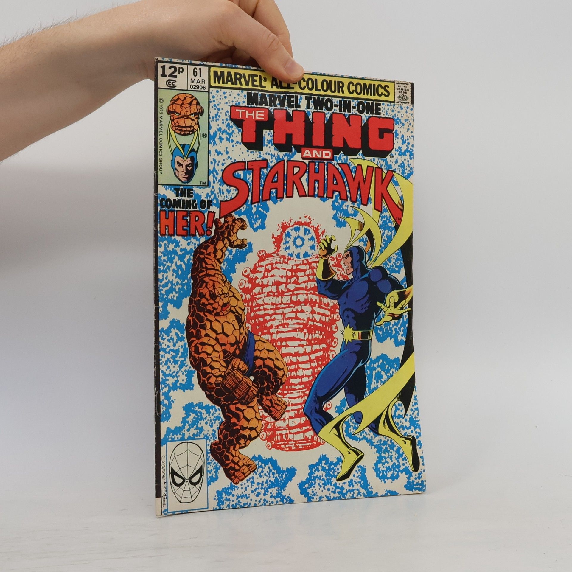 Kolektív autorov Marvel Two-in-One No. 61. The Thing a Starhawk
