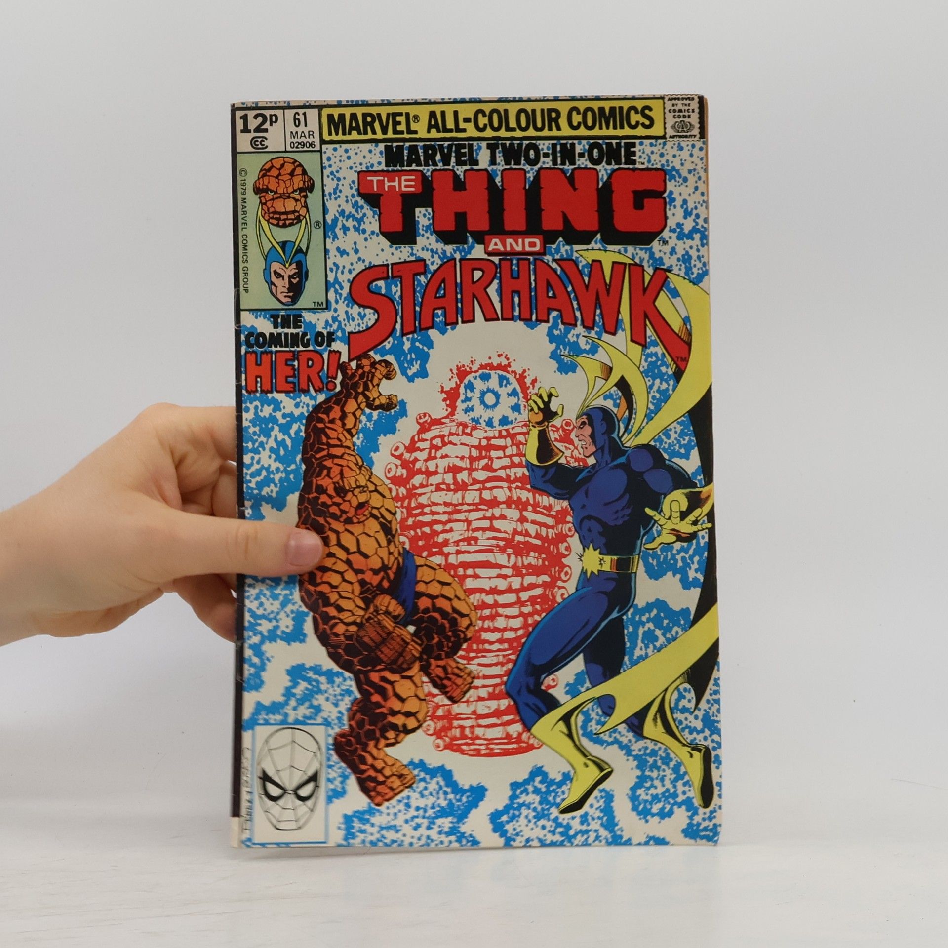 Kolektív autorov Marvel Two-in-One No. 61. The Thing a Starhawk