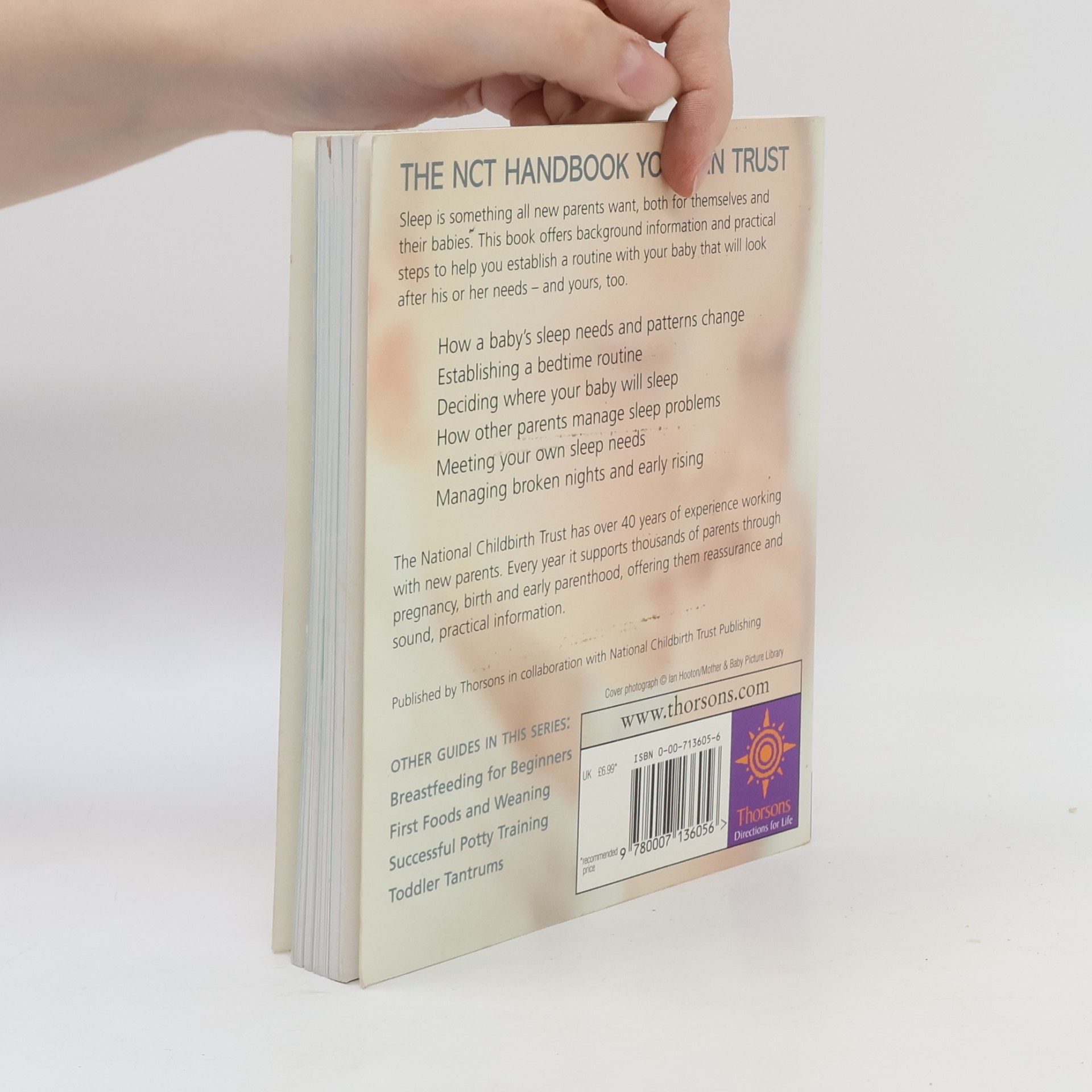 Penney Hames National Childbirth Trust Guides: Help Your Baby to Sleep