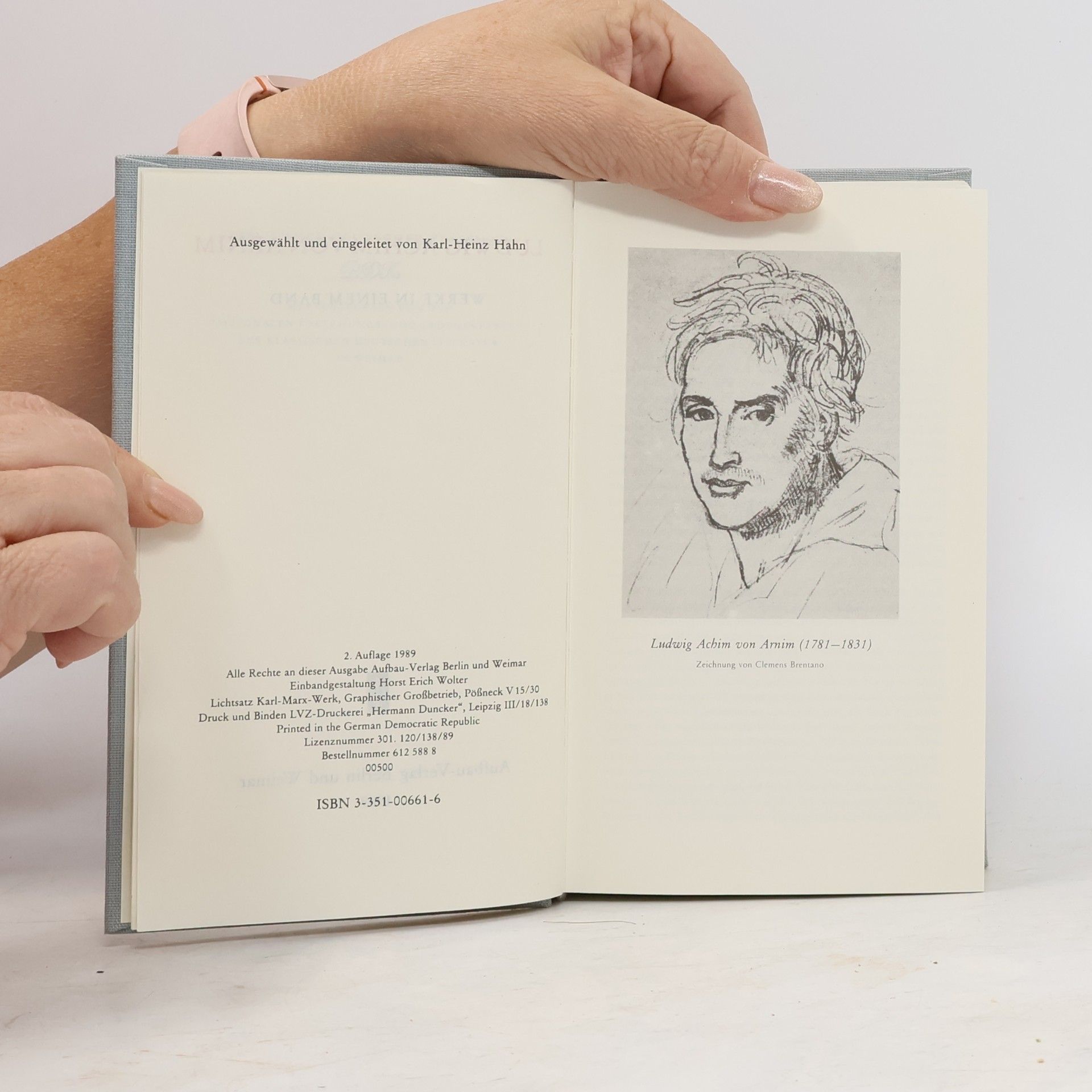 Achim von Arnim Werke