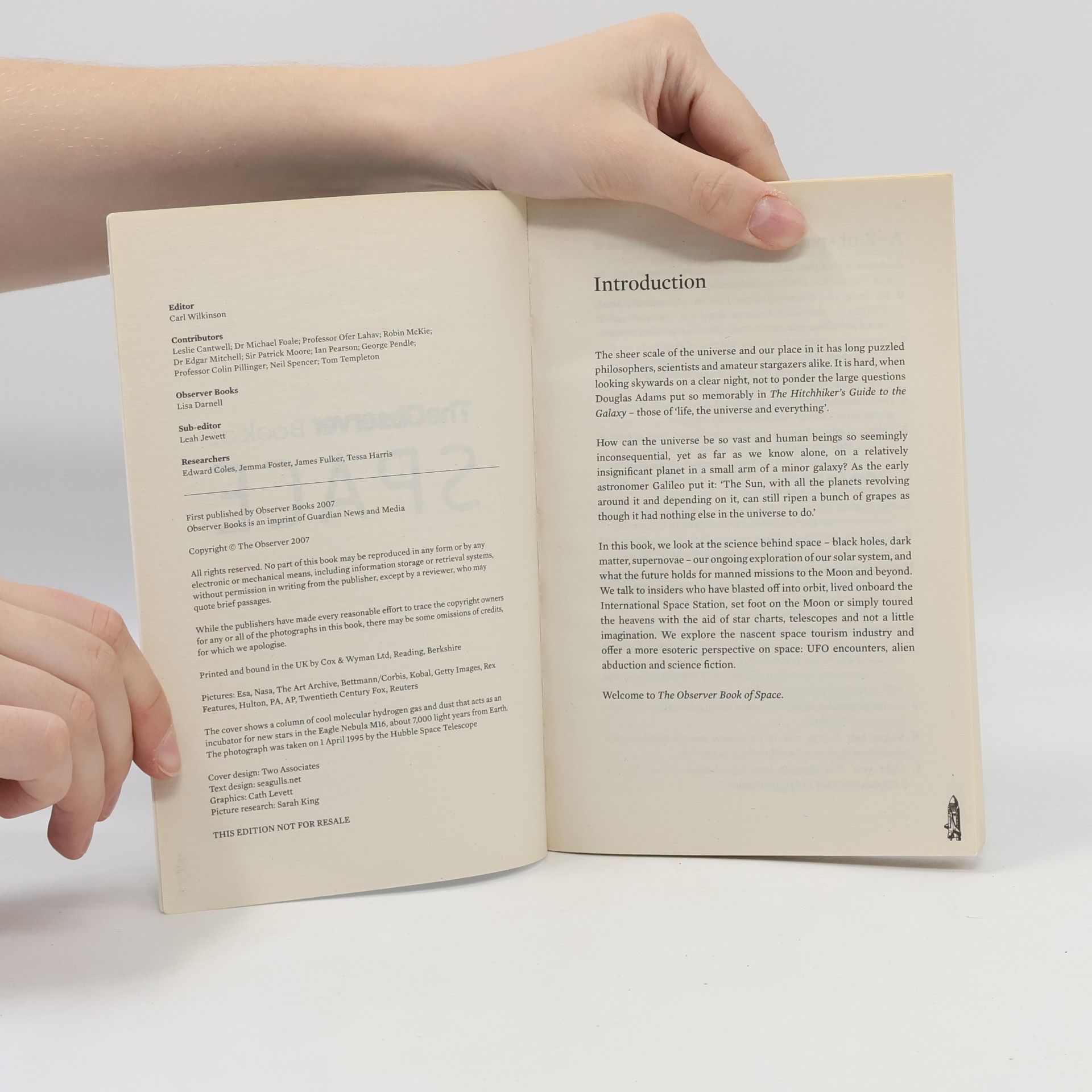 Carl Wilkinson The Observer Book of Space