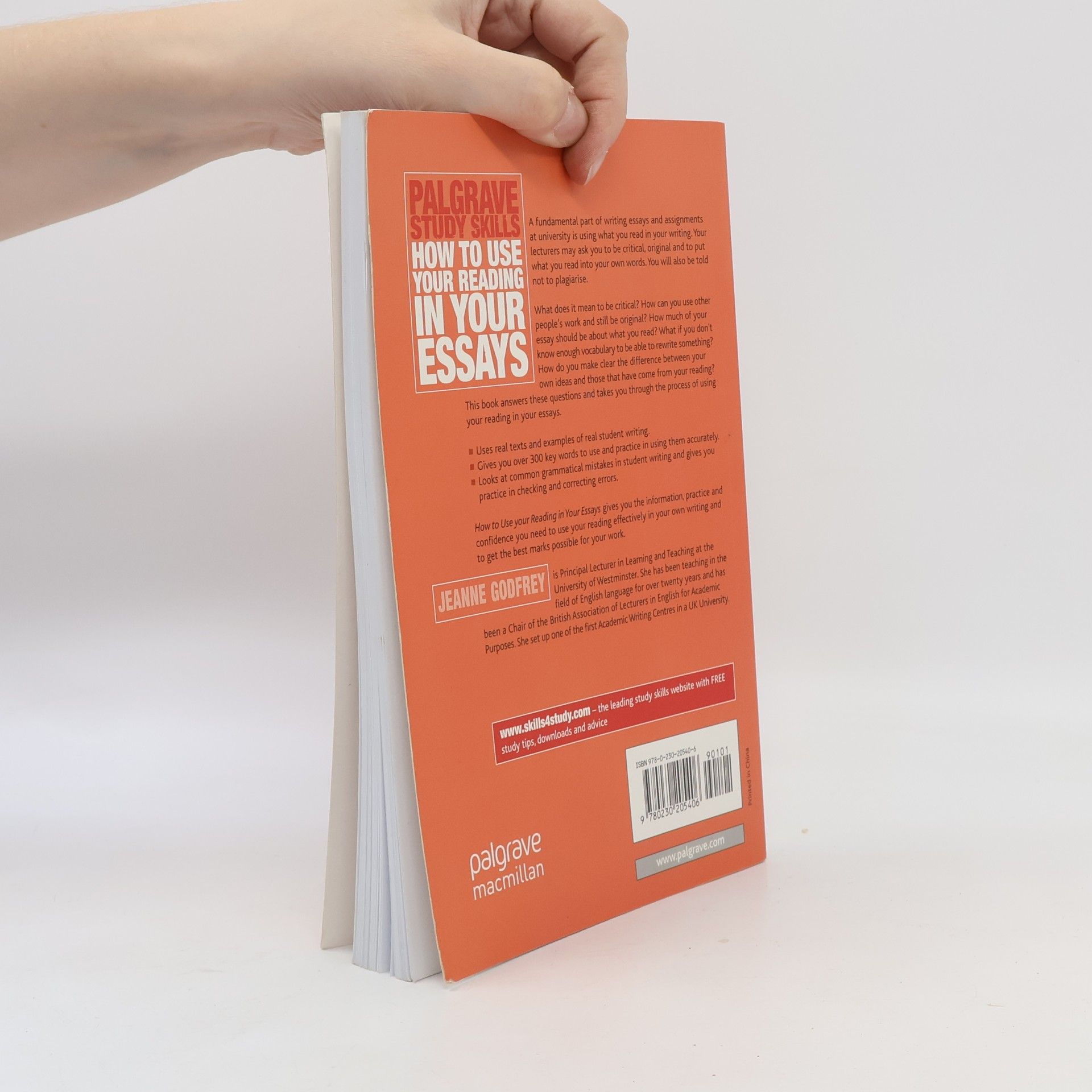 Jeanne Godfrey How to Use Your Reading in Your Essays