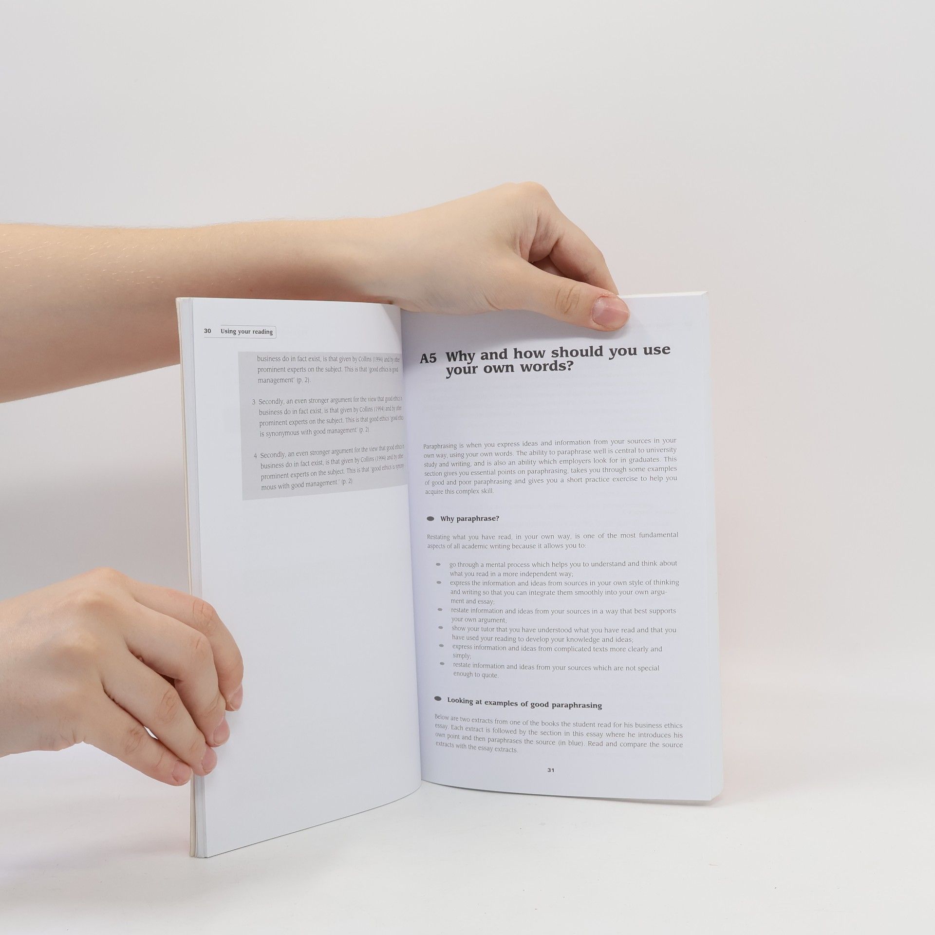 Jeanne Godfrey How to Use Your Reading in Your Essays