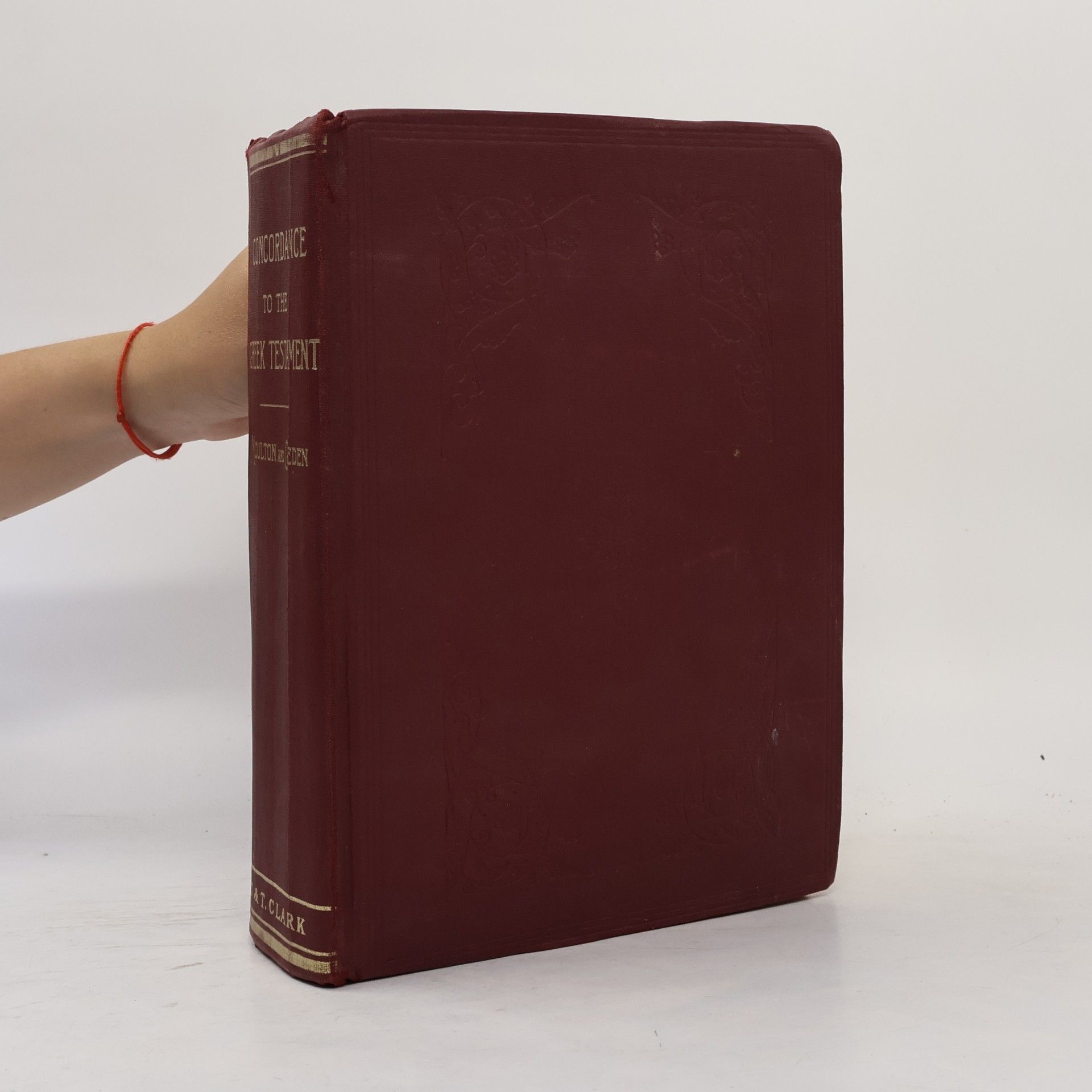 Harold Keeling Moulton A Concordance to the Greek Testament