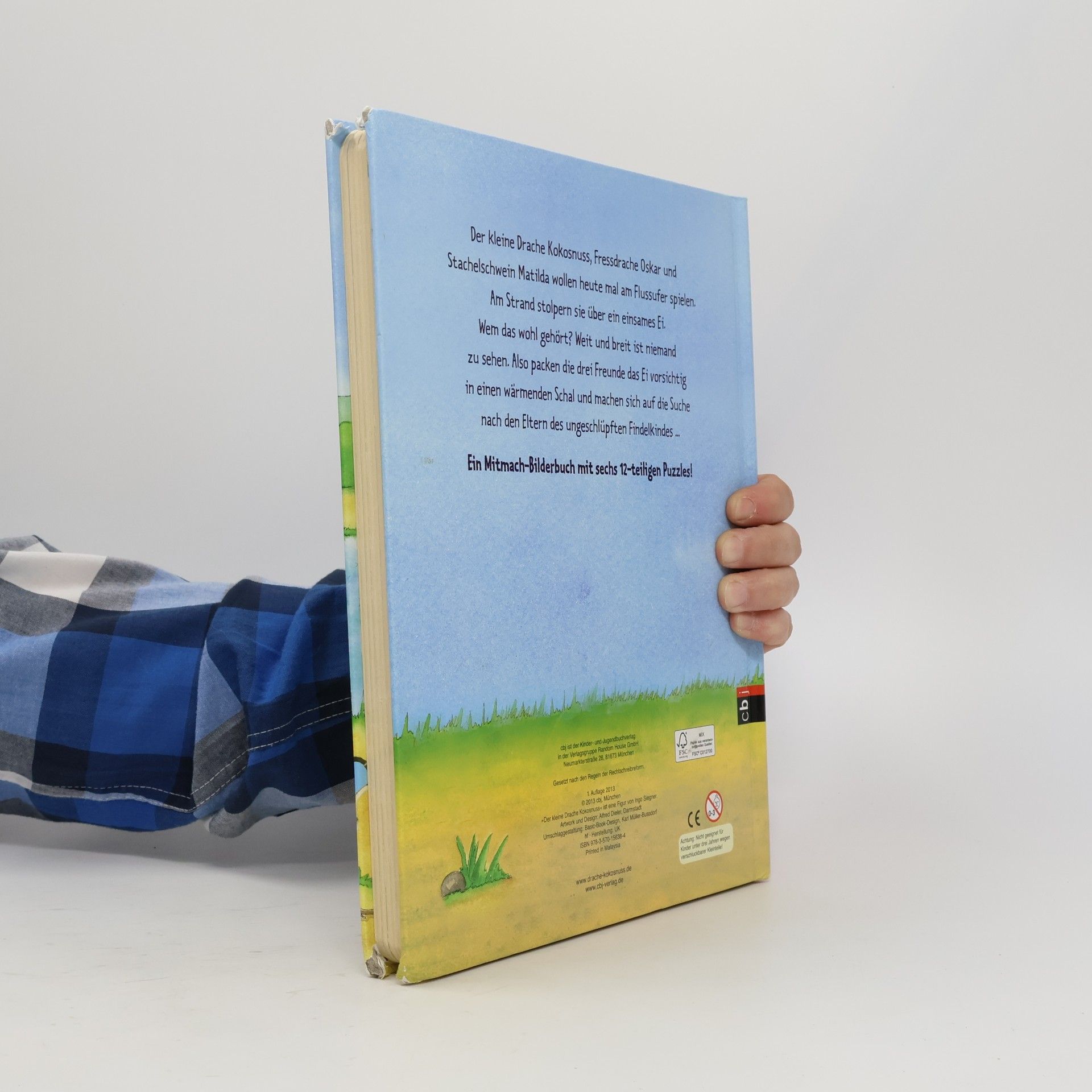 Ingo Siegner Der kleine Drache Kokosnuss - Das große Puzzle-Buch