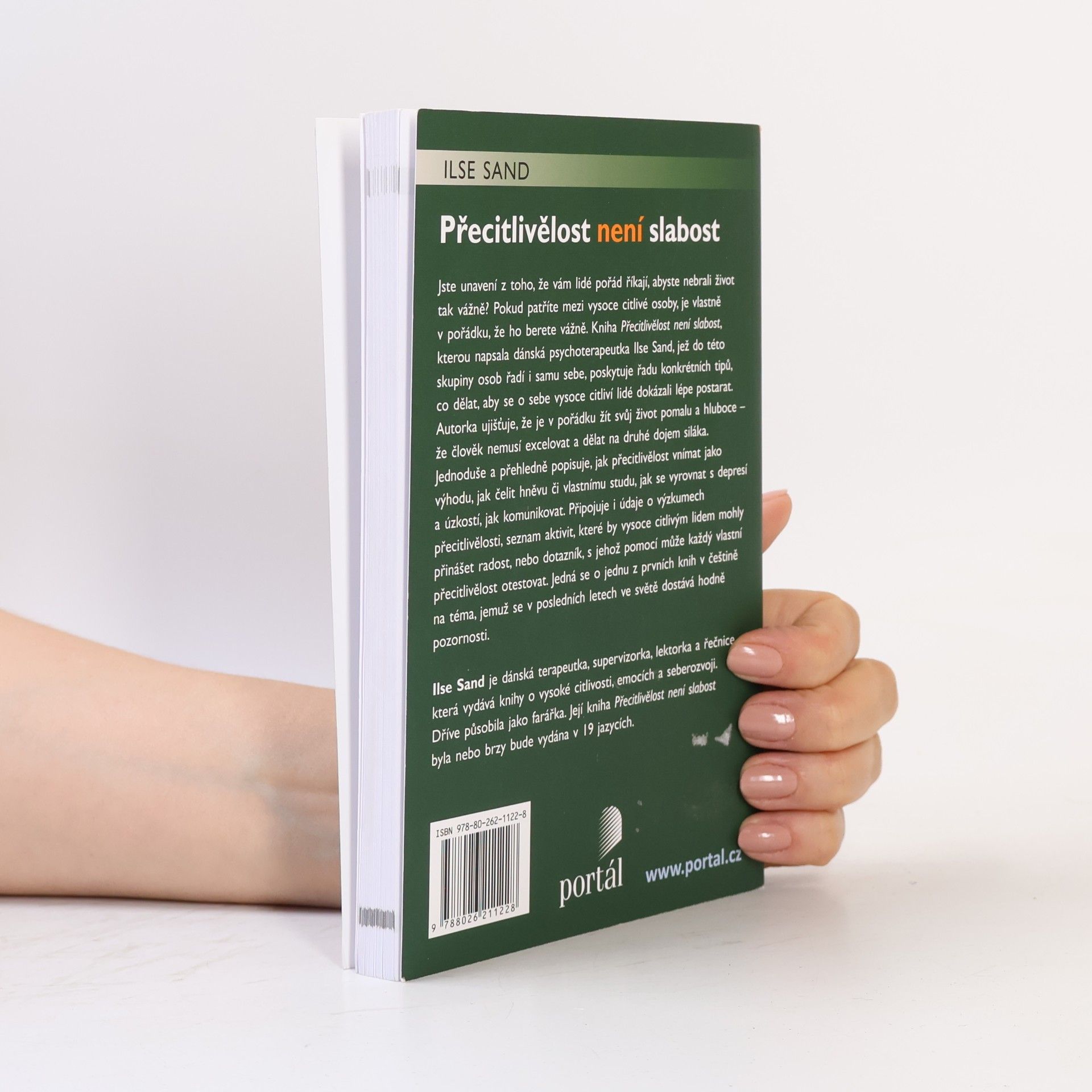Ilse Sand Přecitlivělost není slabost