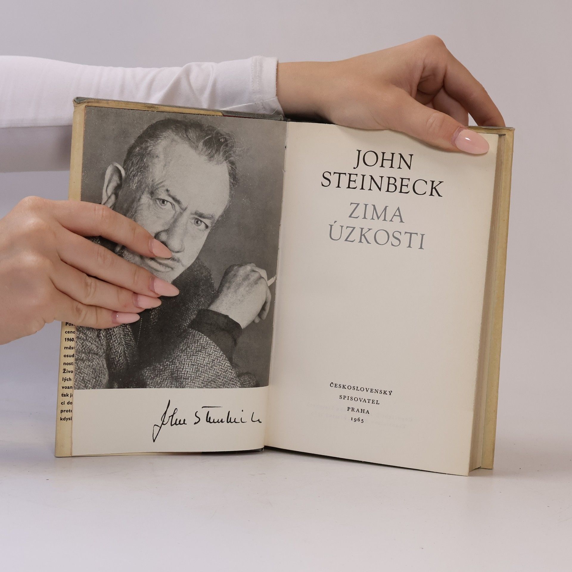 John Steinbeck Zima úzkosti