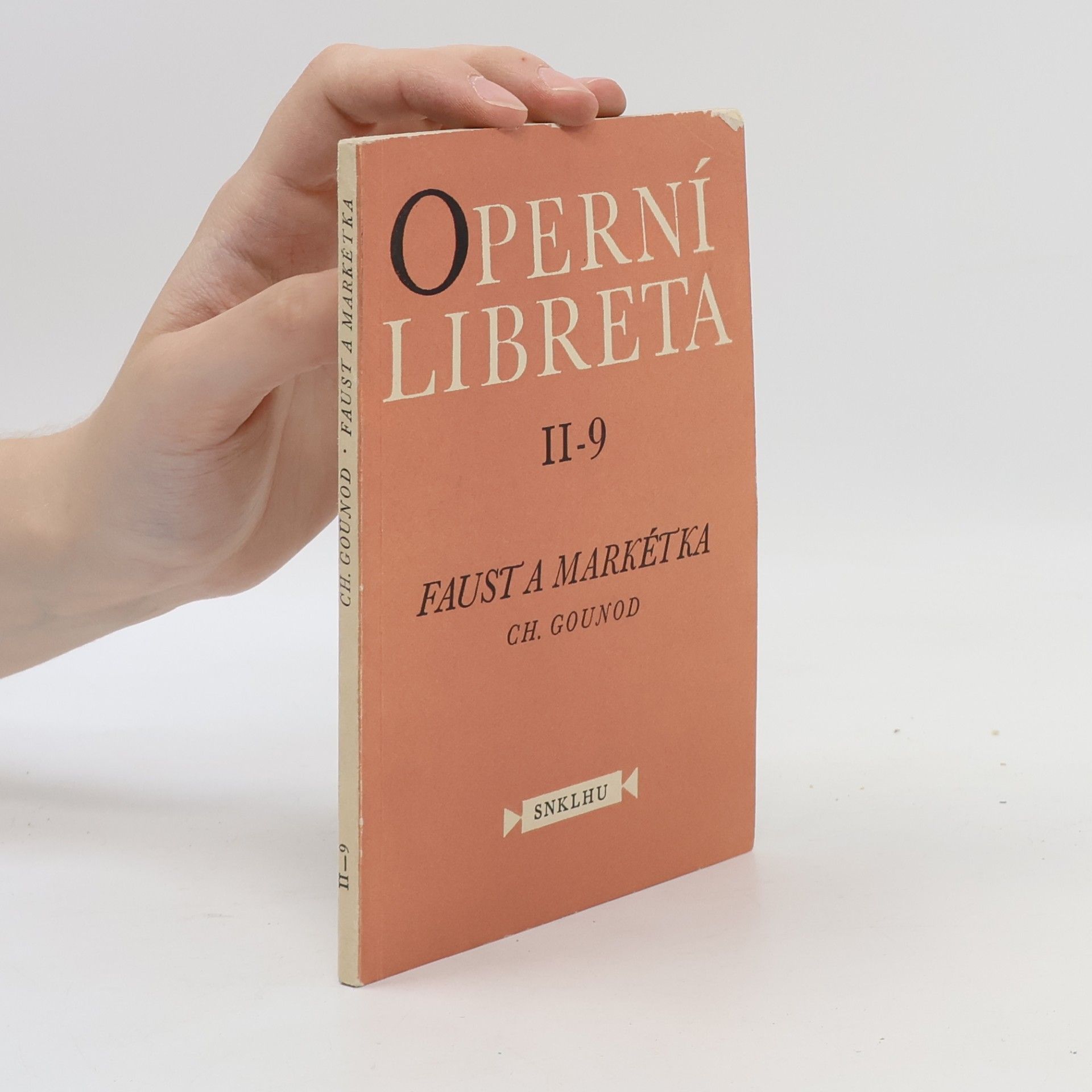 Charles Gounod Operní libreta II-9 Faust a Markétka