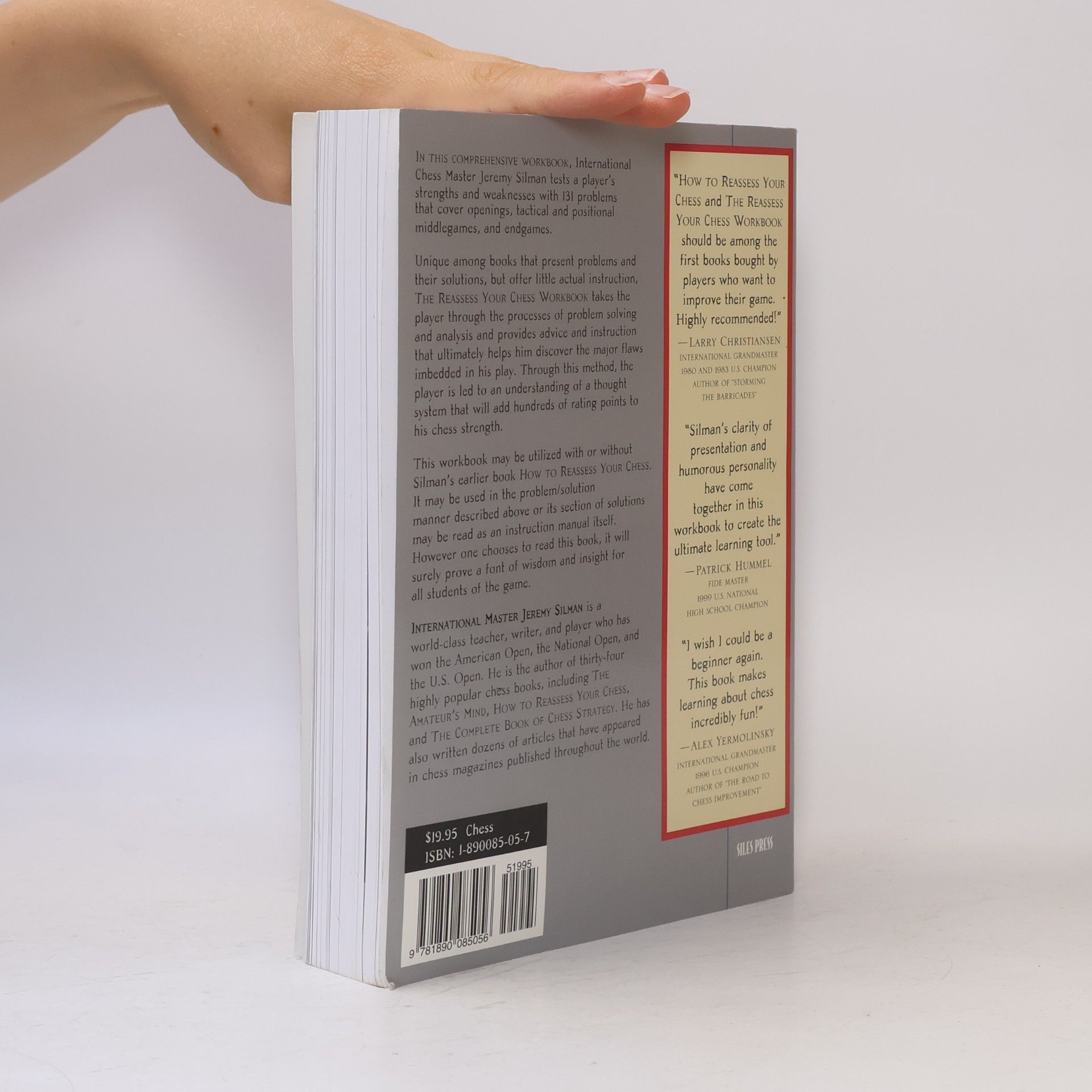 Jeremy Silman The Reassess Your Chess Workbook