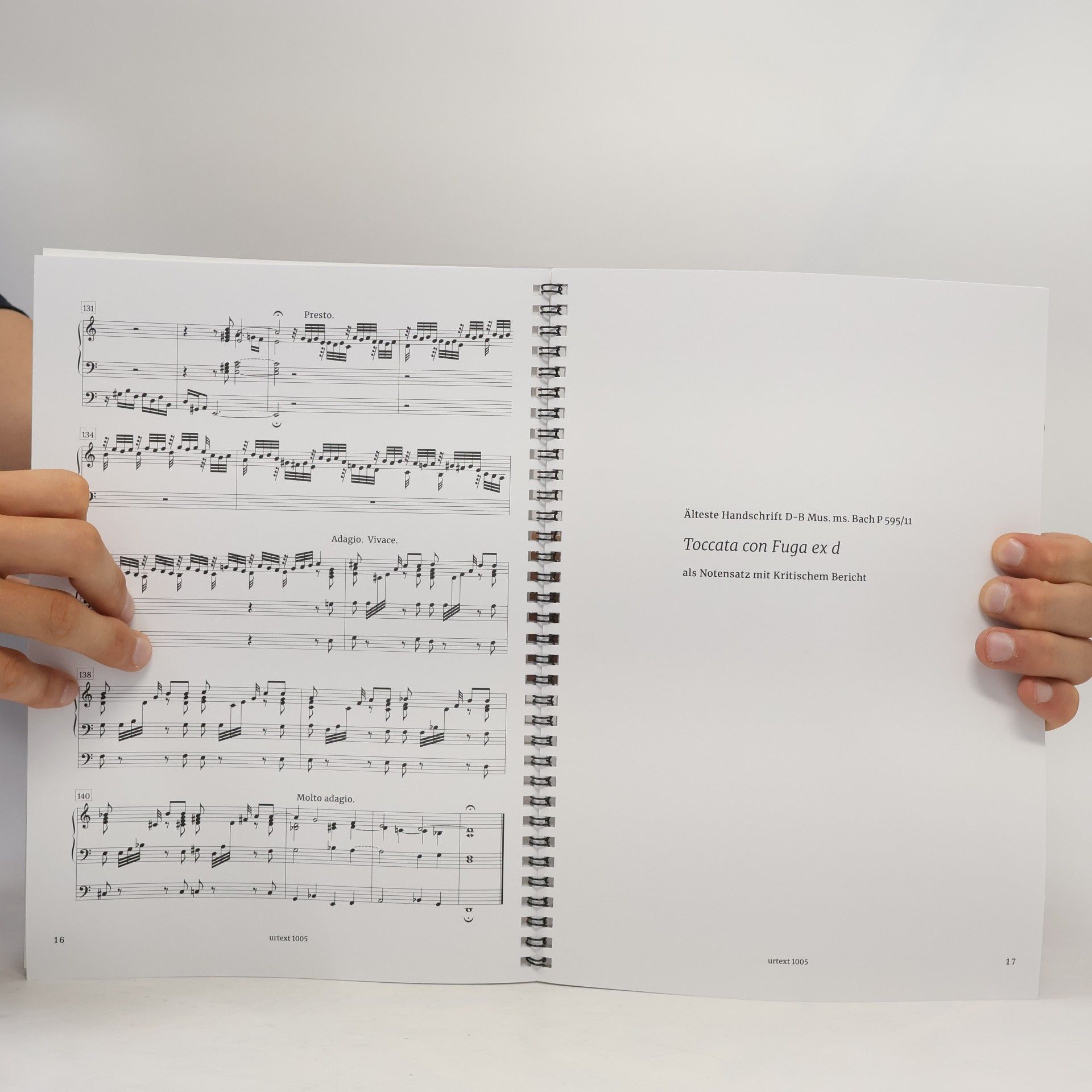 Michael Gailit Toccata und Fuge d-Moll BWV 565 Band 1