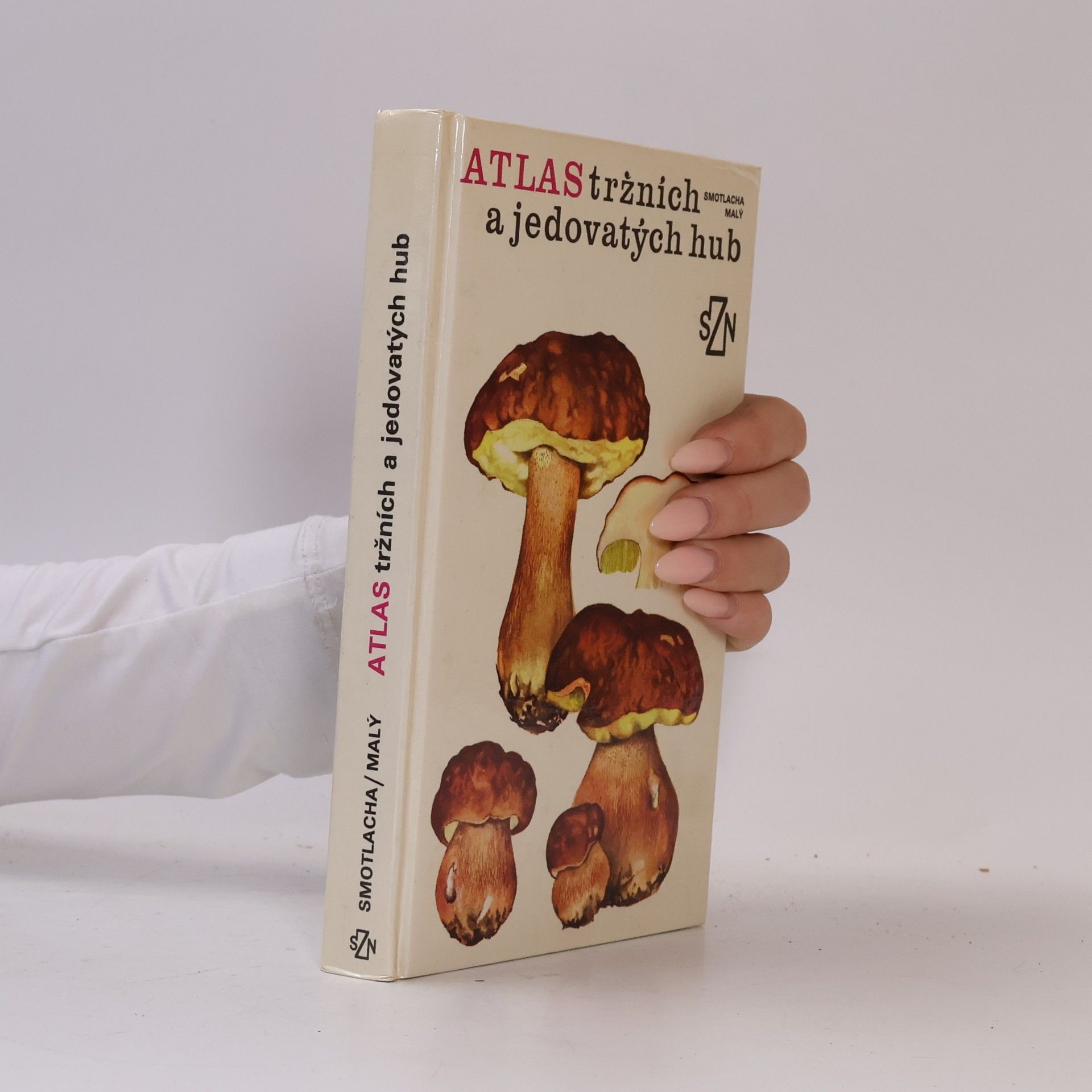 Jiří Malý Atlas tržních a jedovatých hub
