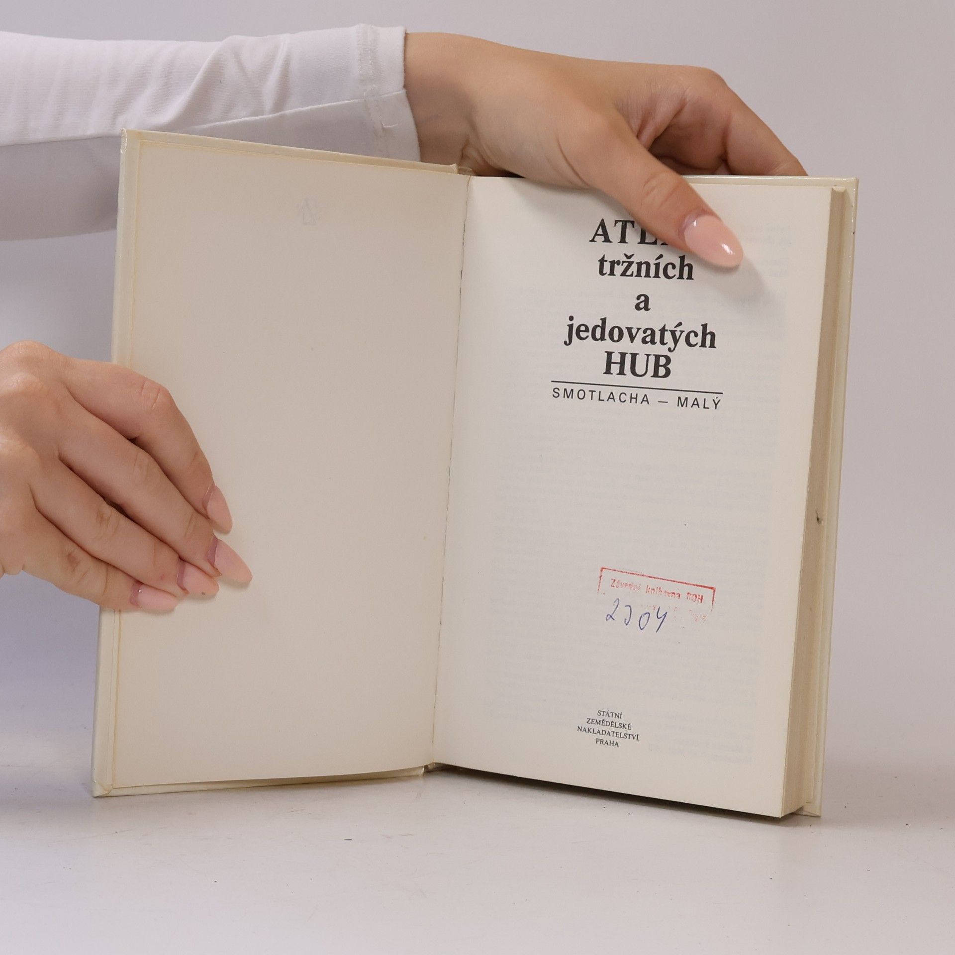 Jiří Malý Atlas tržních a jedovatých hub