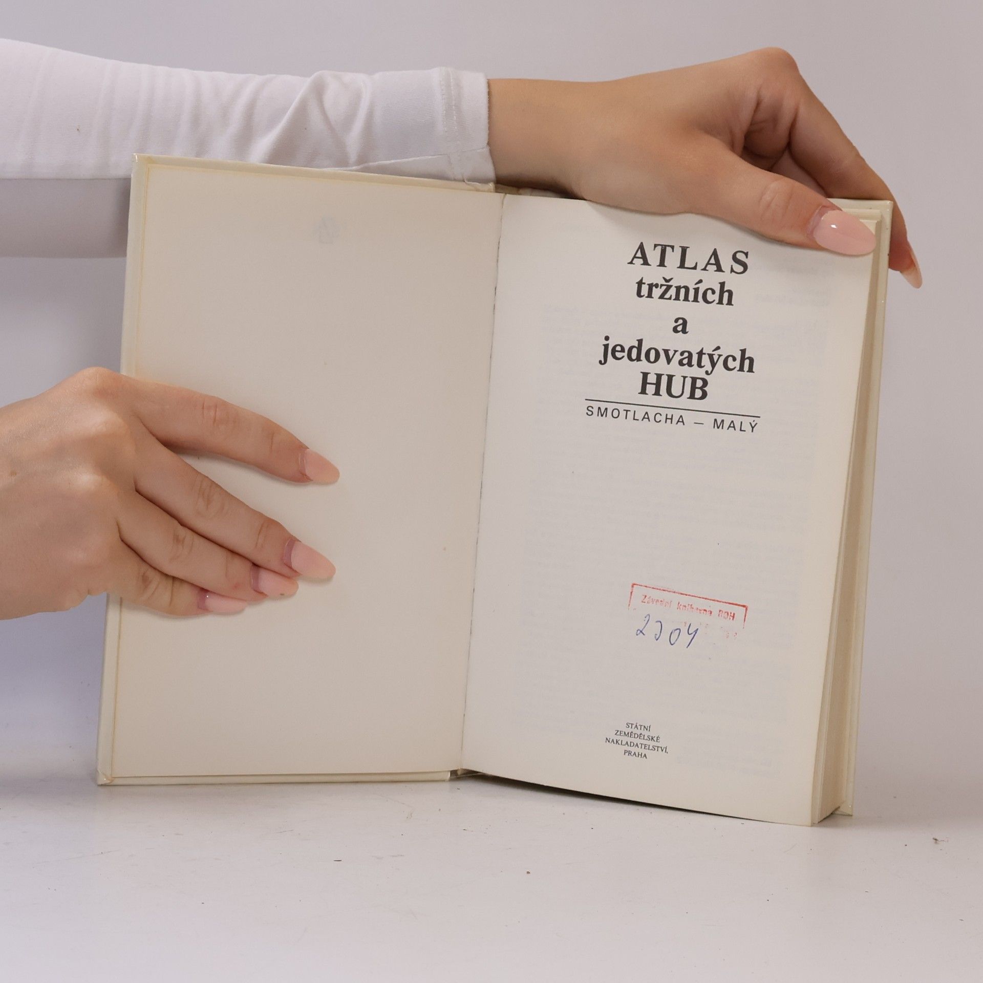 Jiří Malý Atlas tržních a jedovatých hub