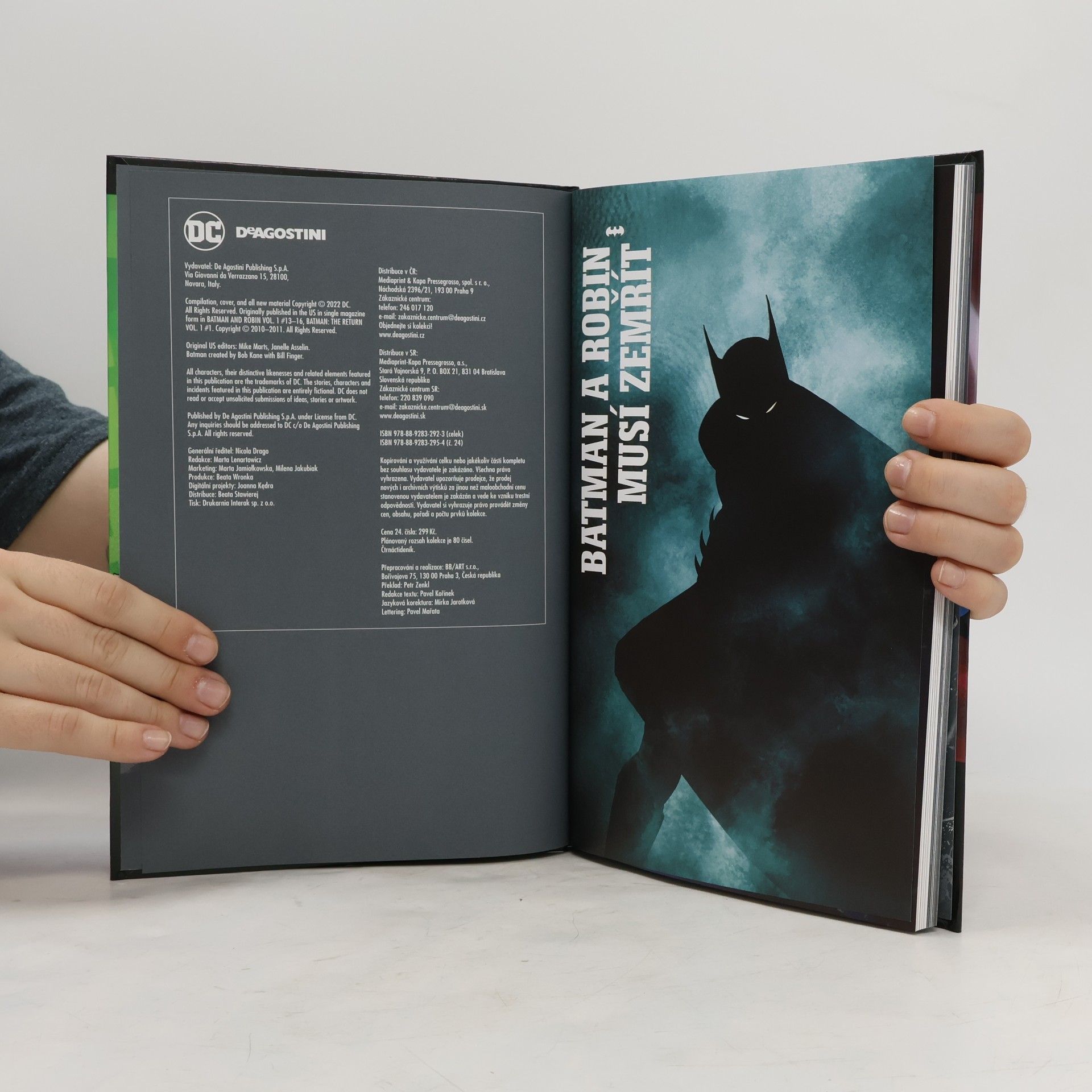 Various authors Batman a Robin musí zemřít
