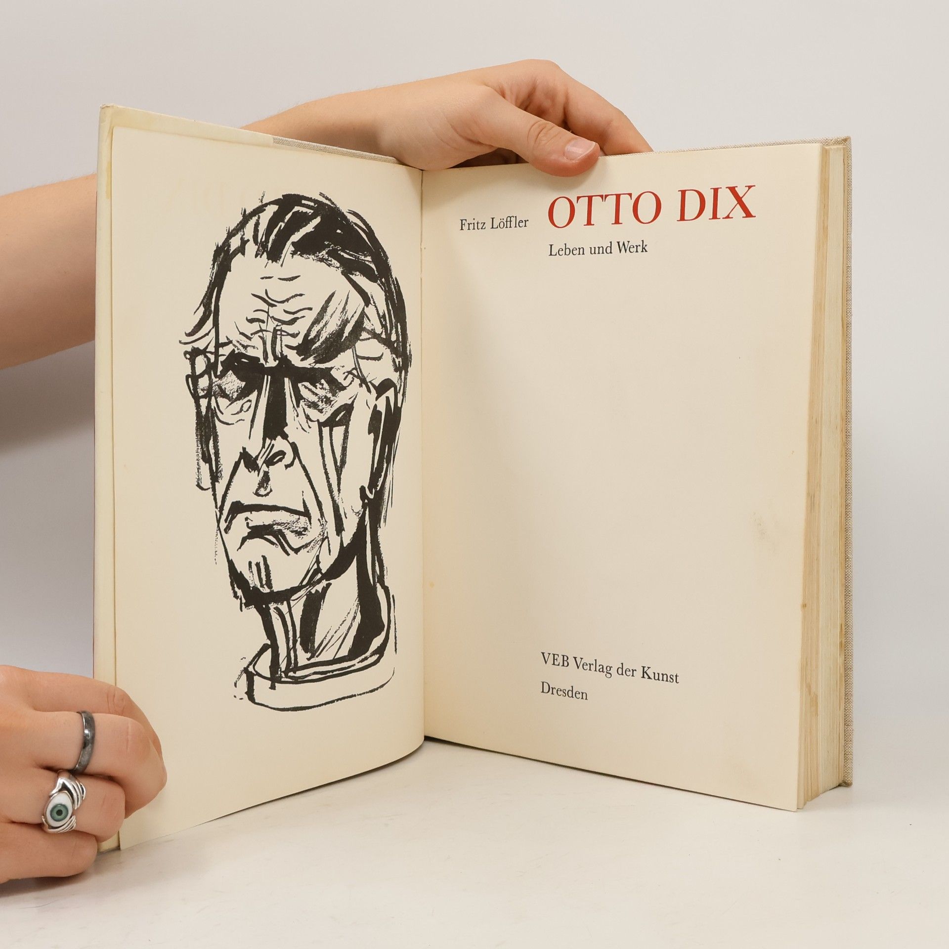 Fritz Löffler Otto Dix. Leben und Werk.