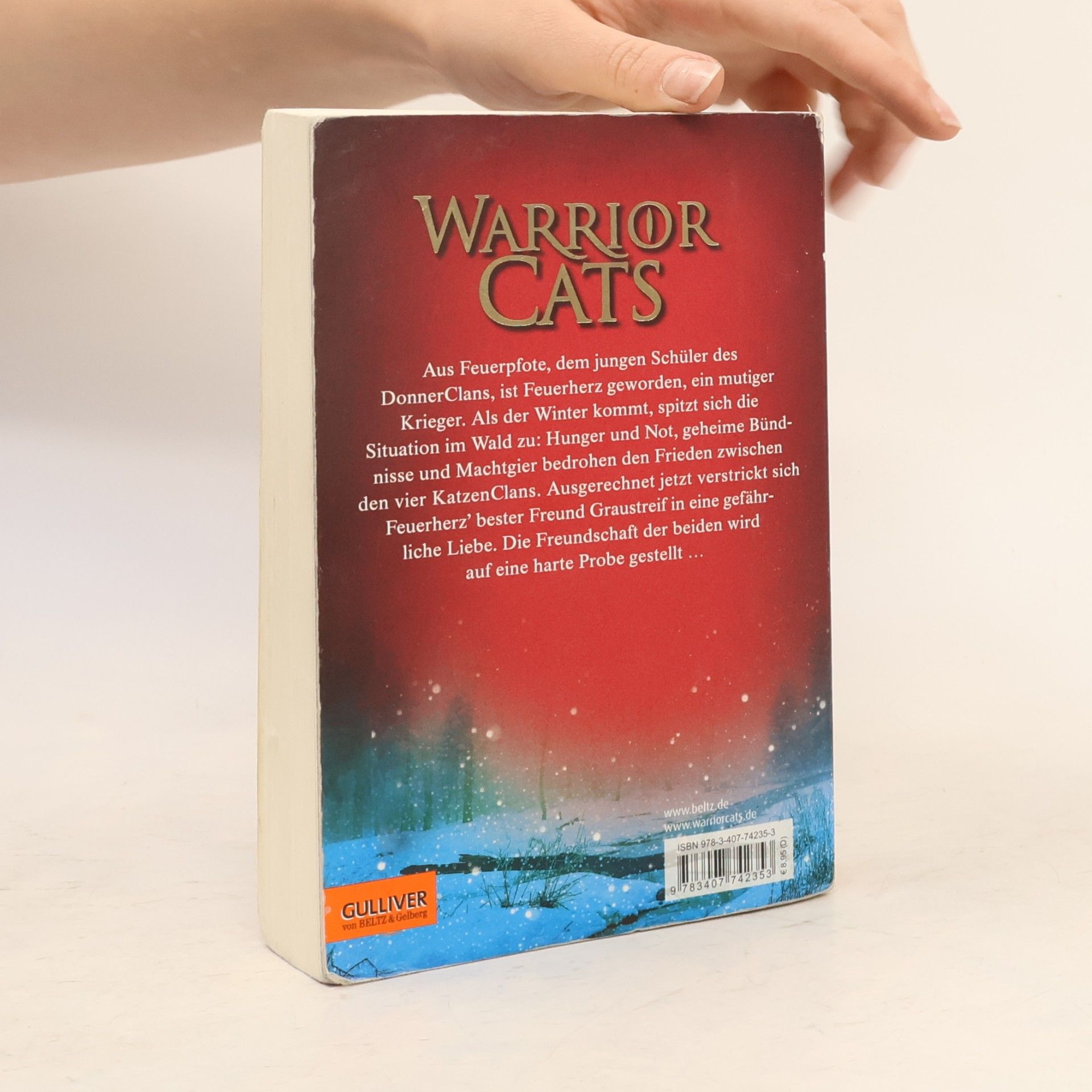 Erin Hunter Warrior Cats. Feuer und Eis