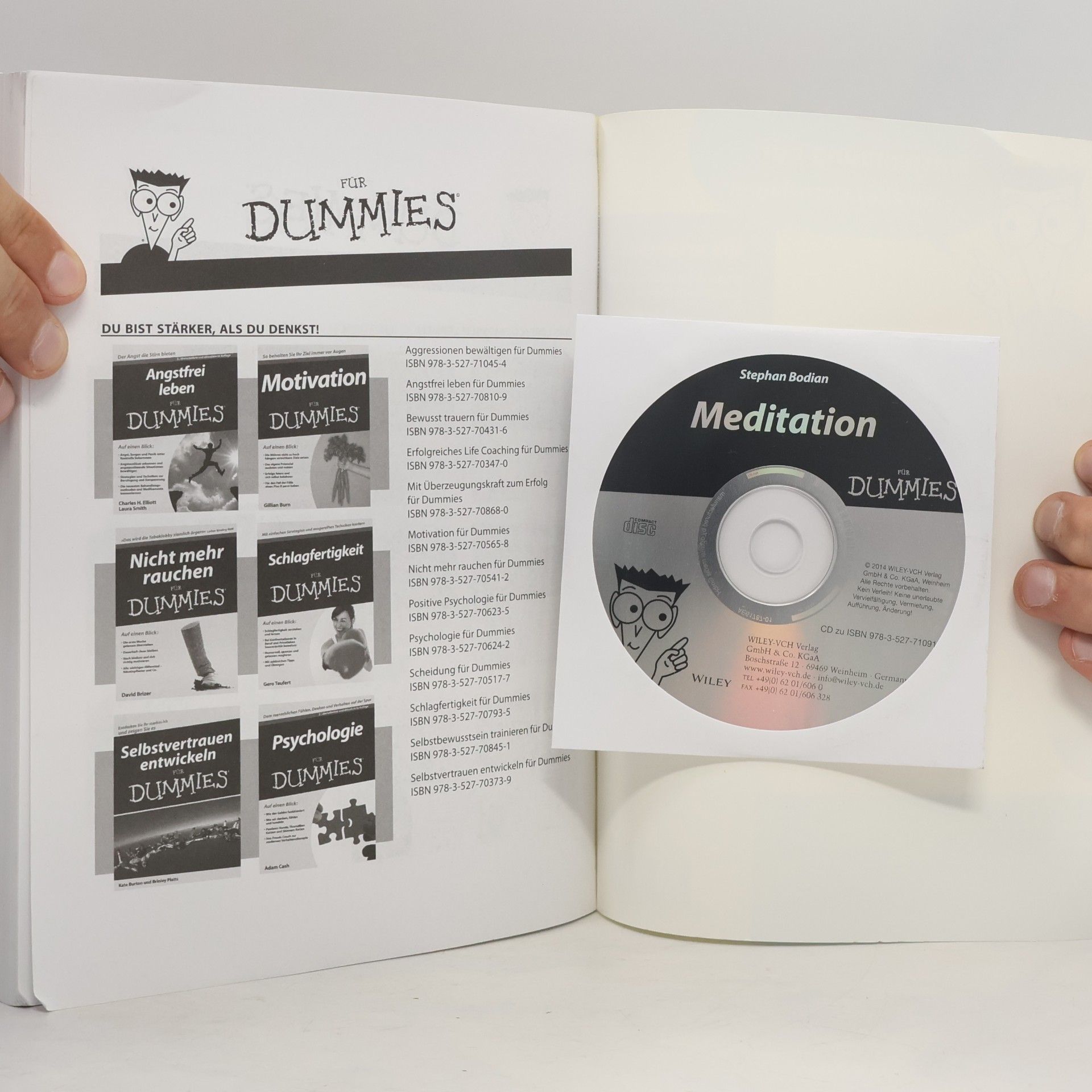 Stephan Bodian Meditation für Dummies