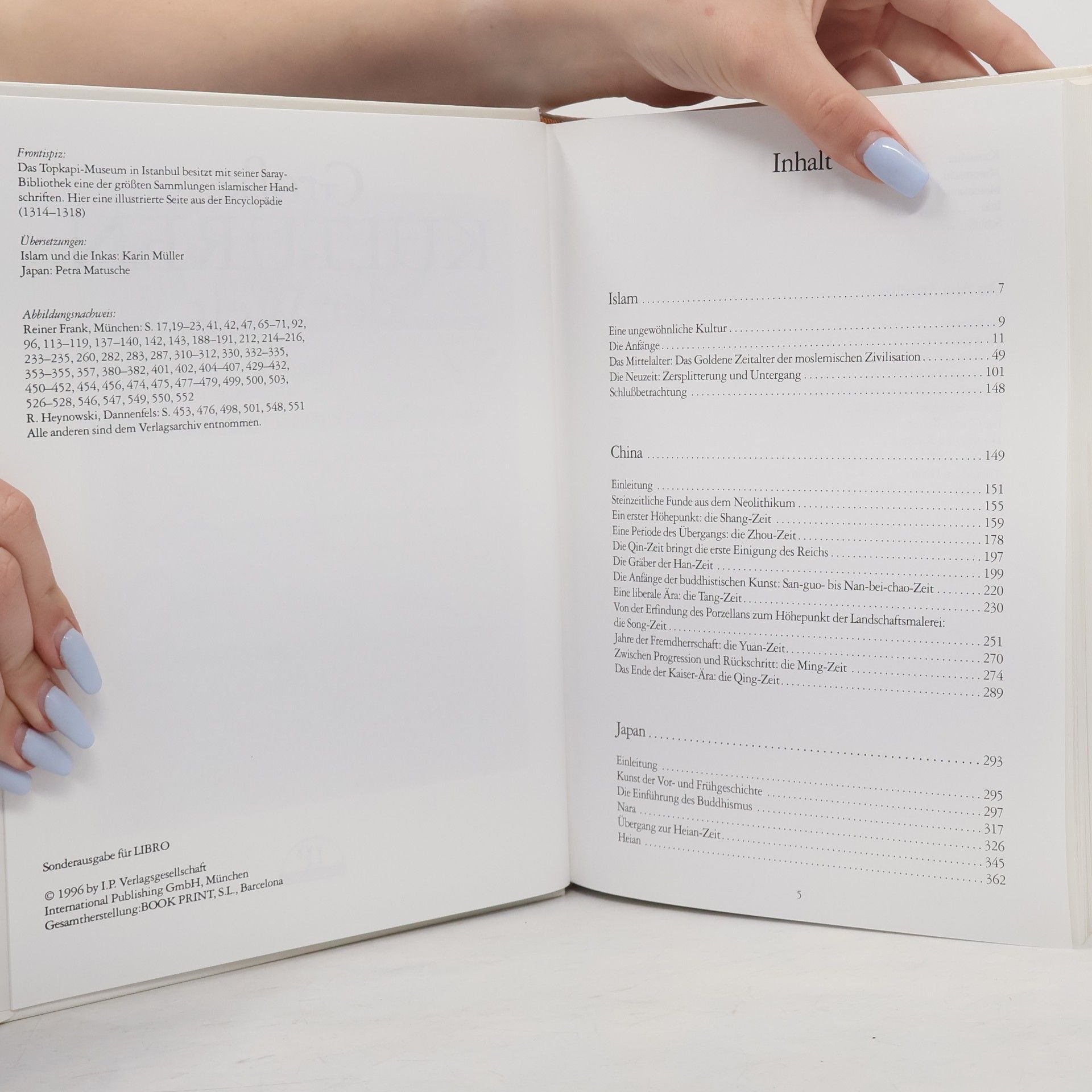 Autores varios Grosse Kulturen der Welt 2. China, Japan, Das alte Amerika, Islam
