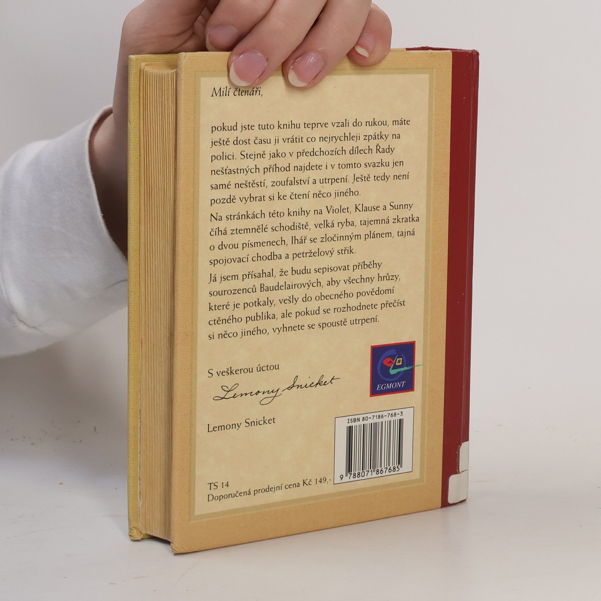 Lemony Snicket Řada nešťastných příhod 6. Nouzový výtah
