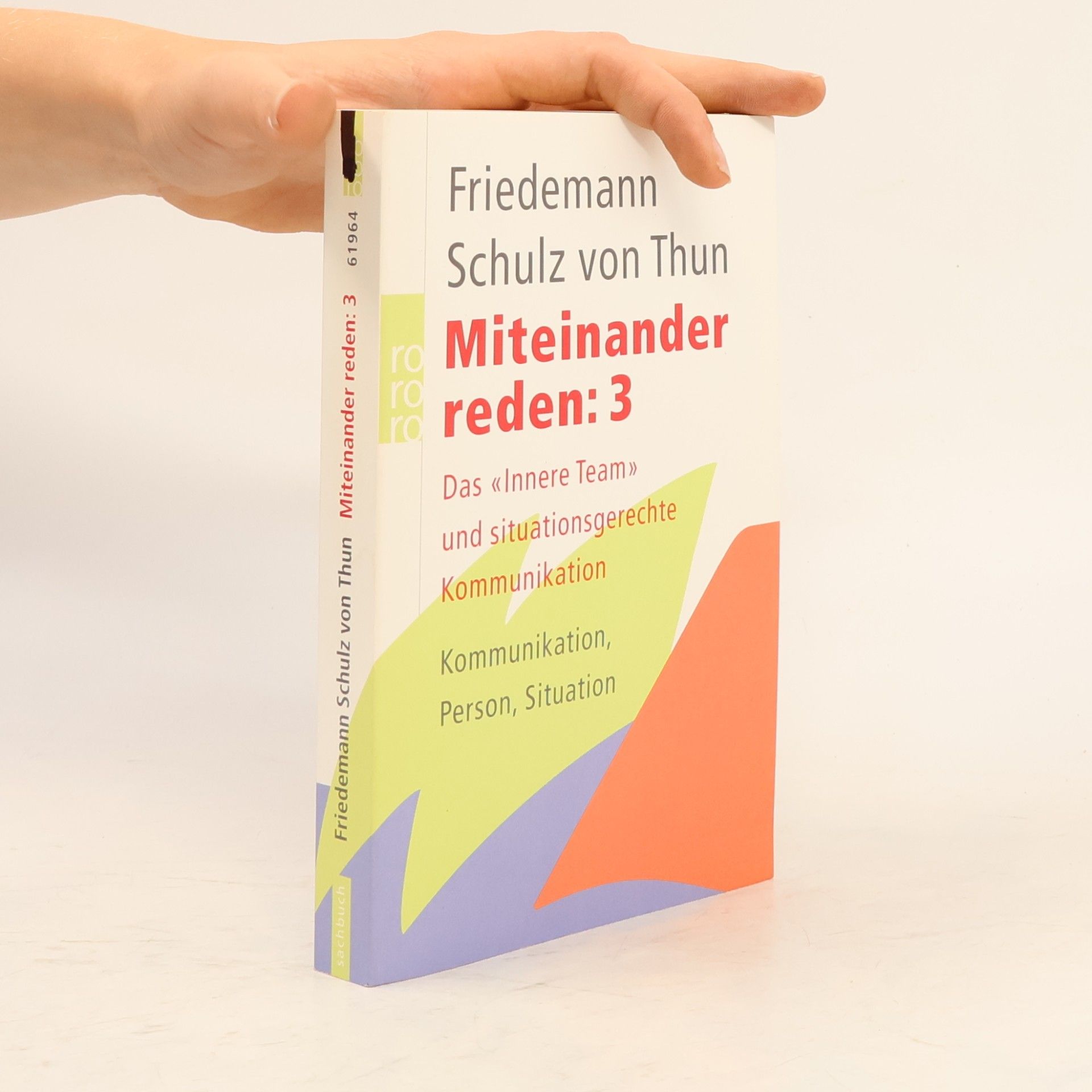 Friedemann Schulz von Thun Miteinander reden 1