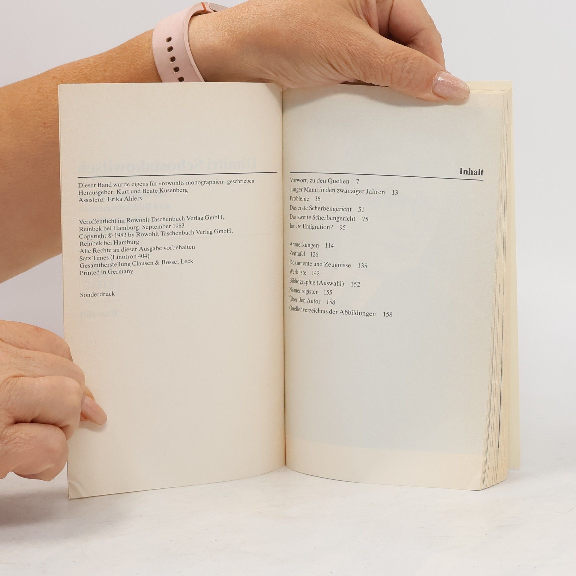Various authors Große Denker. Schostakowitsch