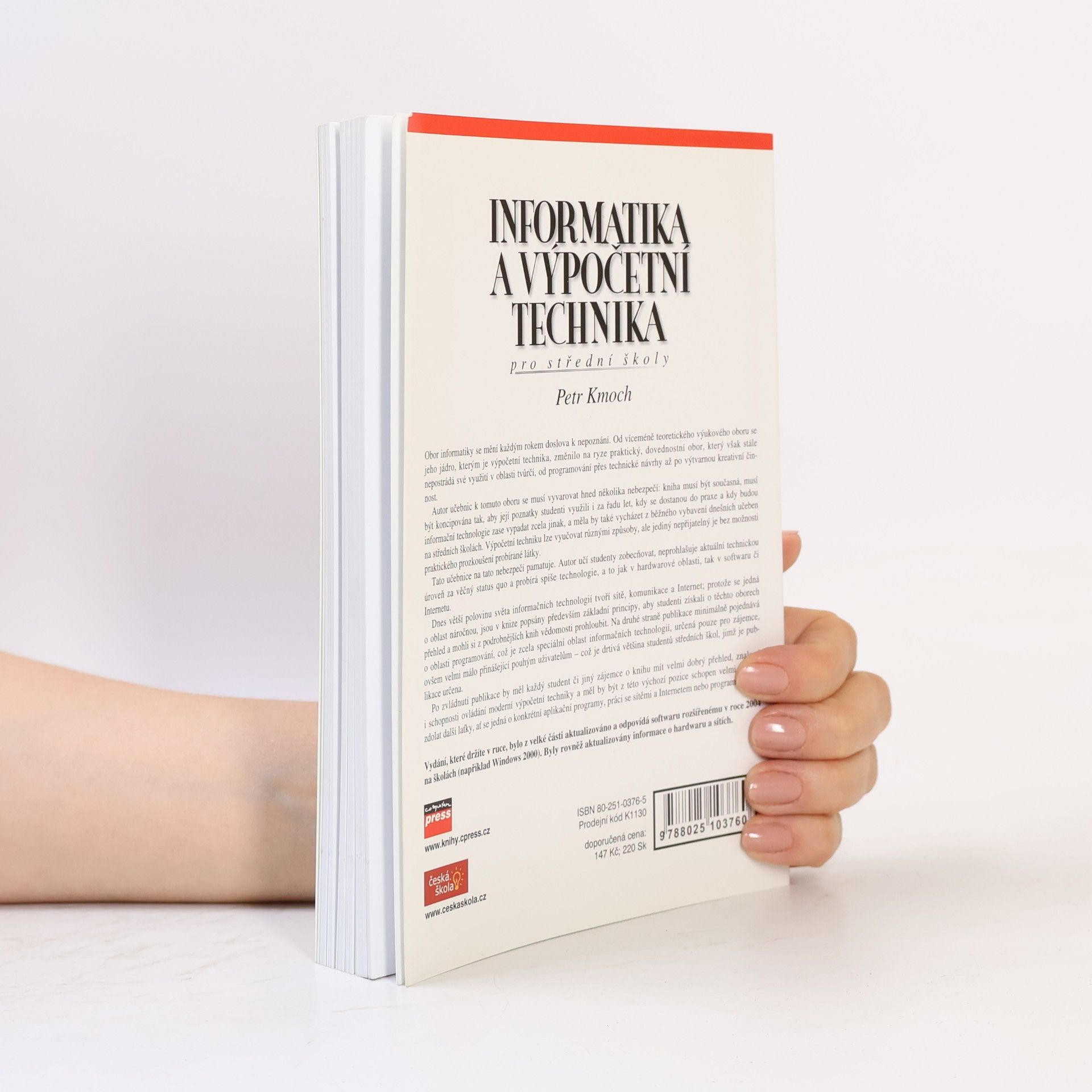 Petr Kmoch Informatika a výpočetní technika pro střední školy