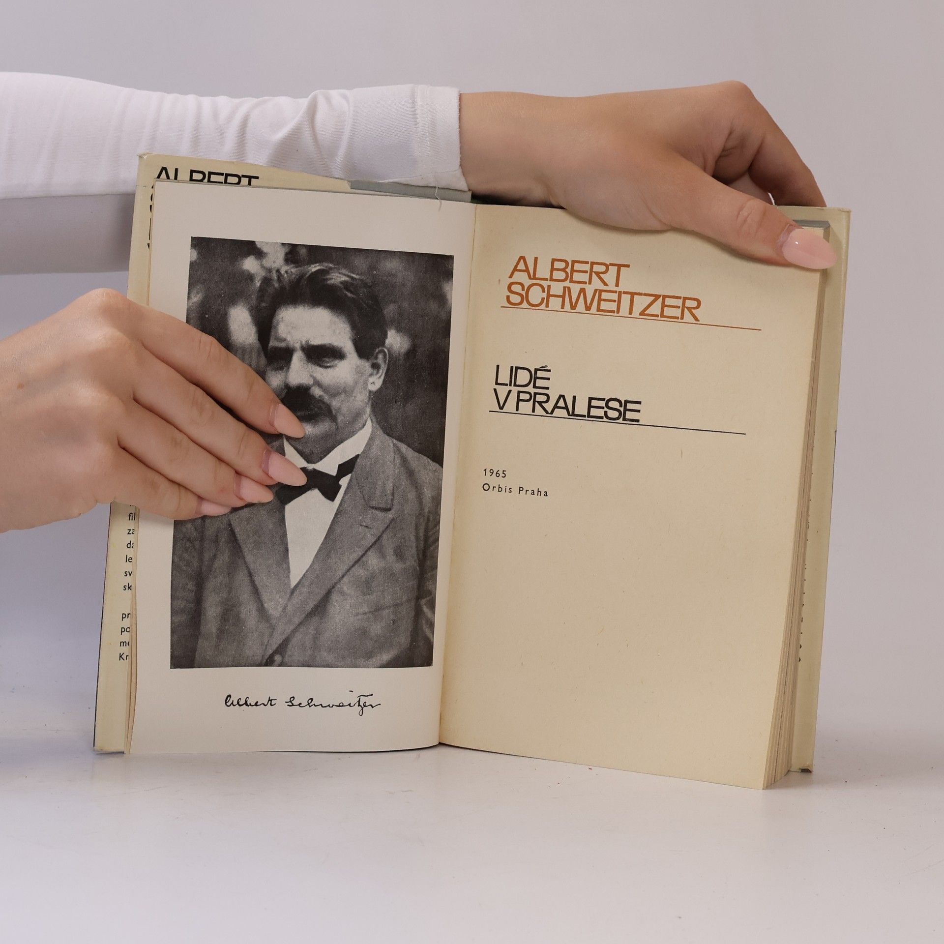 Albert Schweitzer Lidé v pralese