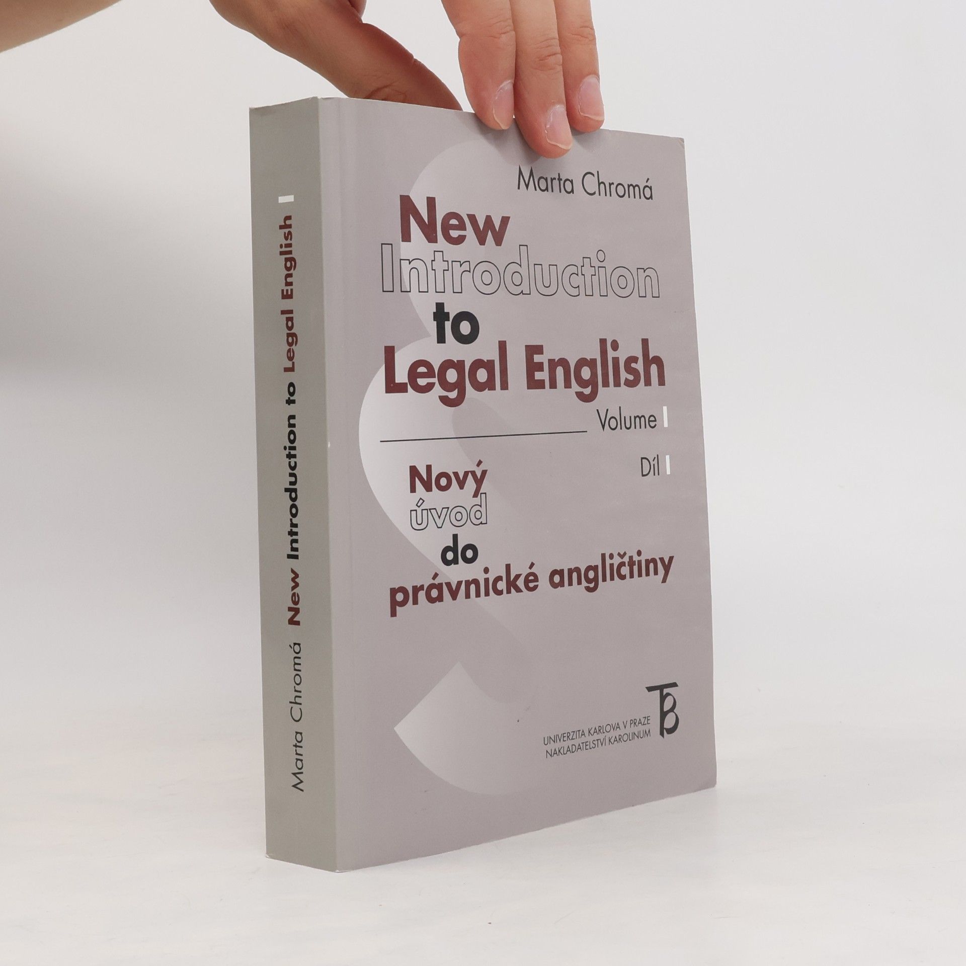 Marta Chromá New Introduction to Legal English I.