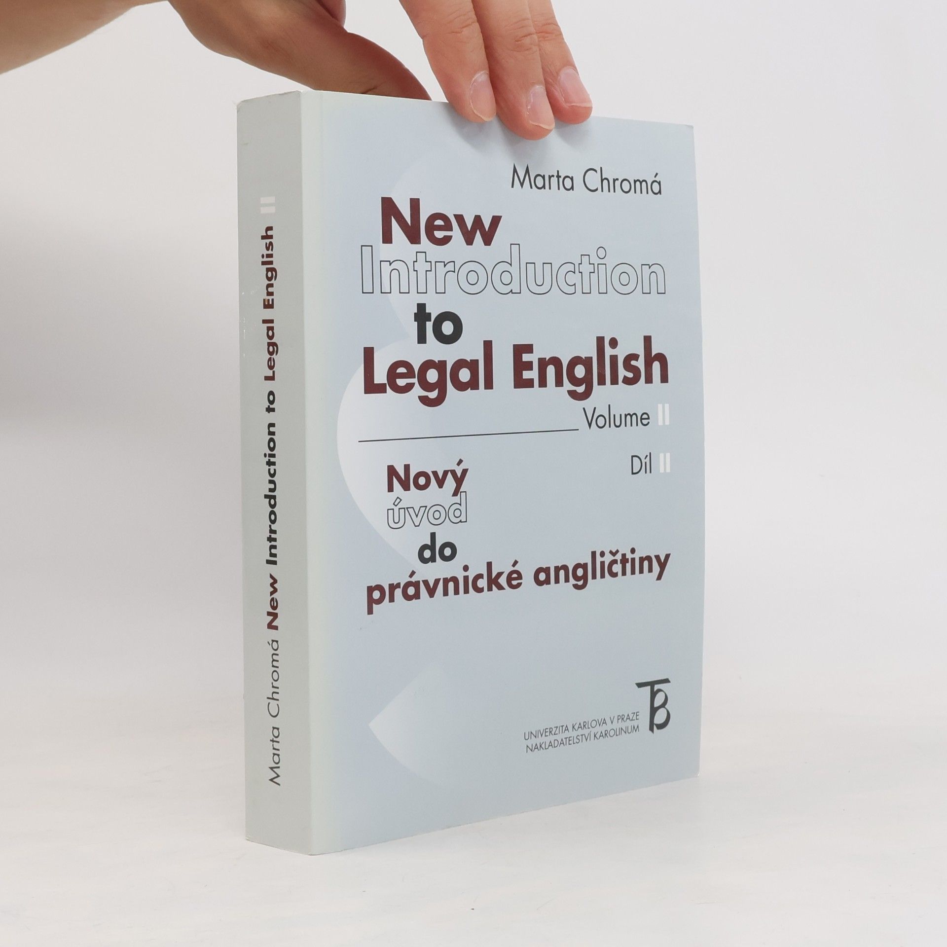 Marta Chromá New introduction to legal English. Vol. II
