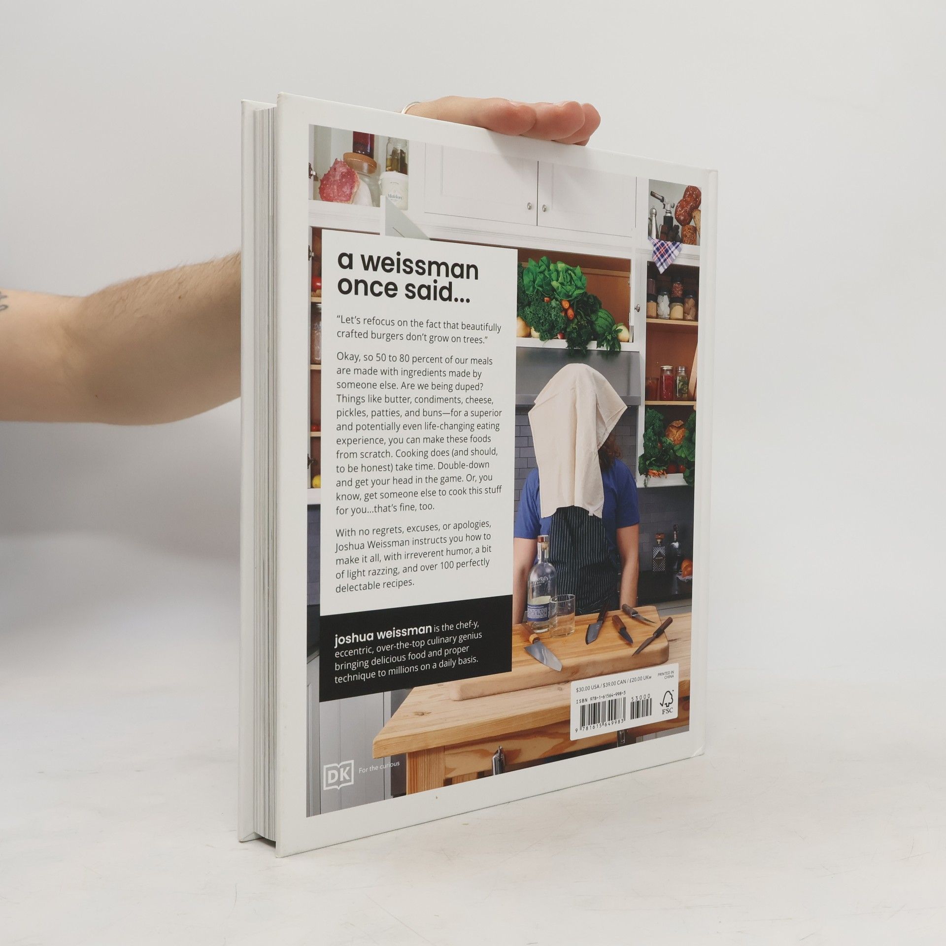 Joshua Weissman Joshua Weissman: An Unapologetic Cookbook